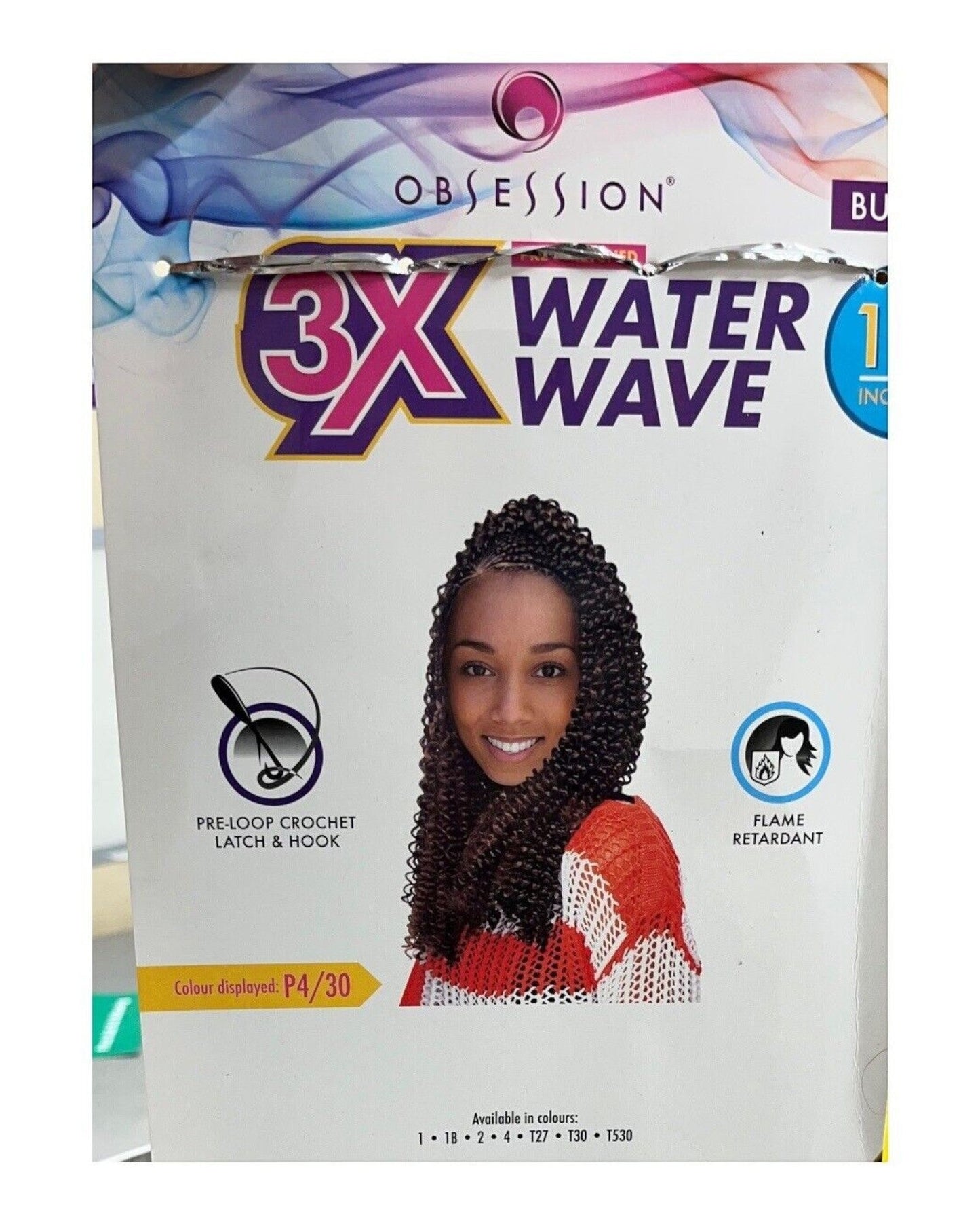 Obsession Synthetic Crochet Tight Curl Hair Extension Braid - WATER WAVE 16 inch