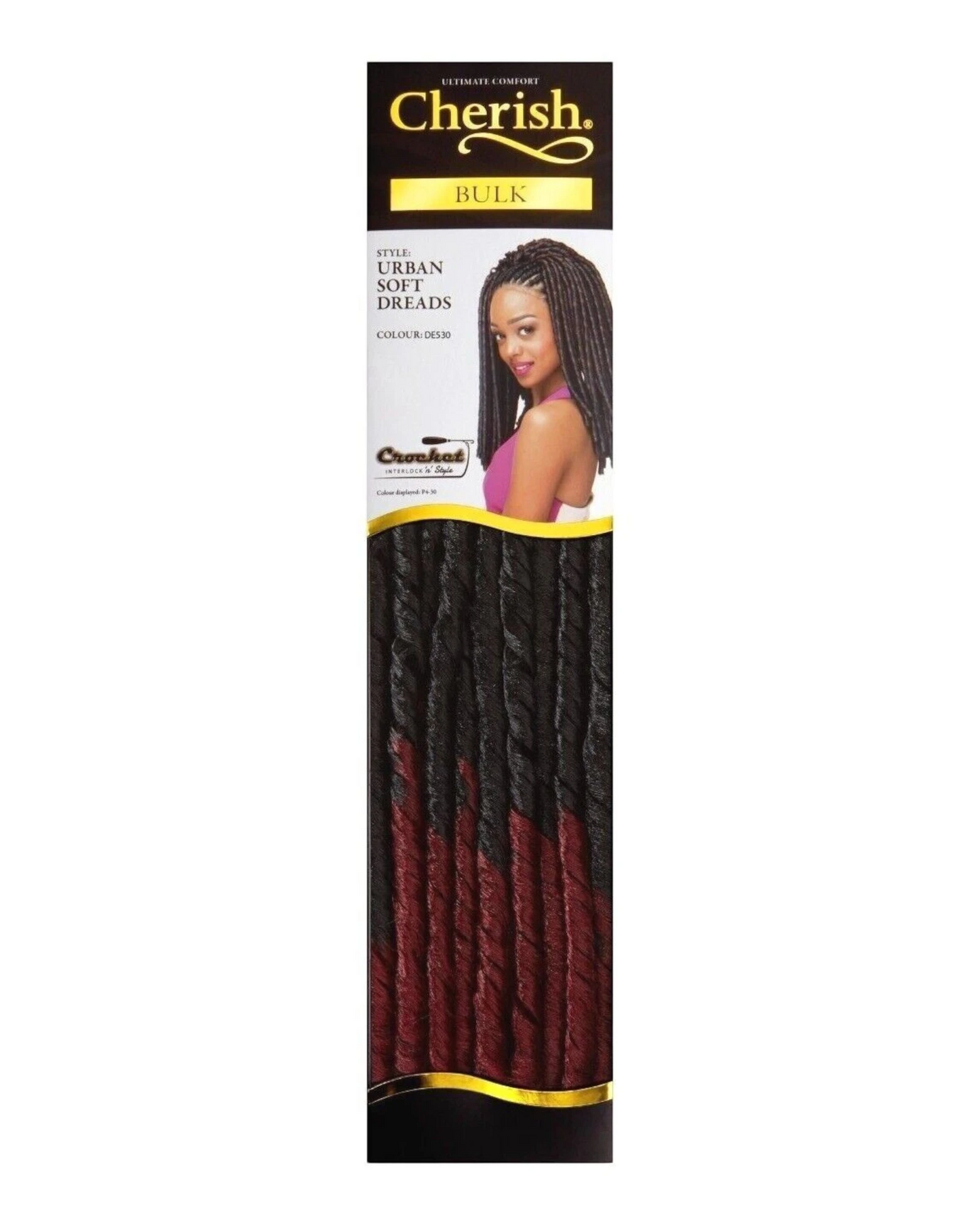 Cherish Synthetic Bulk Crochet Afro Hair Extension braid - URBAN SOFT DREAD