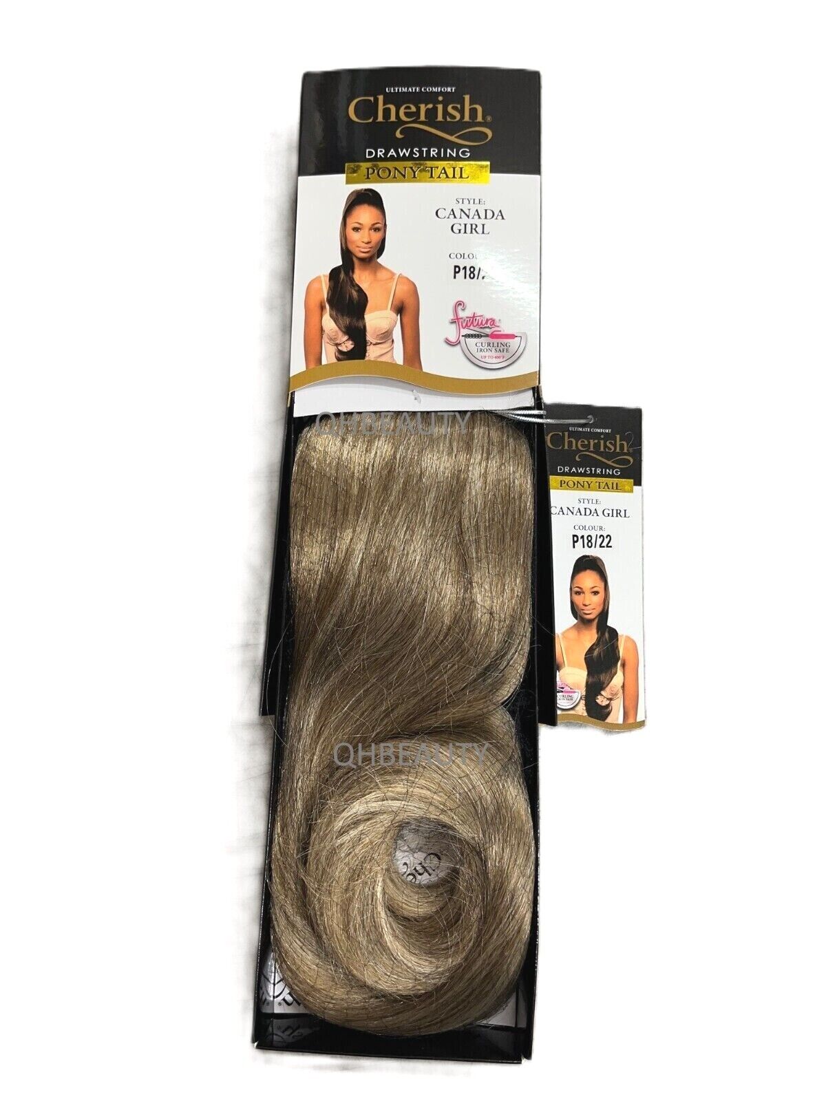 Cherish Synthetic Drawstring Long Curly Wavy Hair Ponytail - Canada Girl