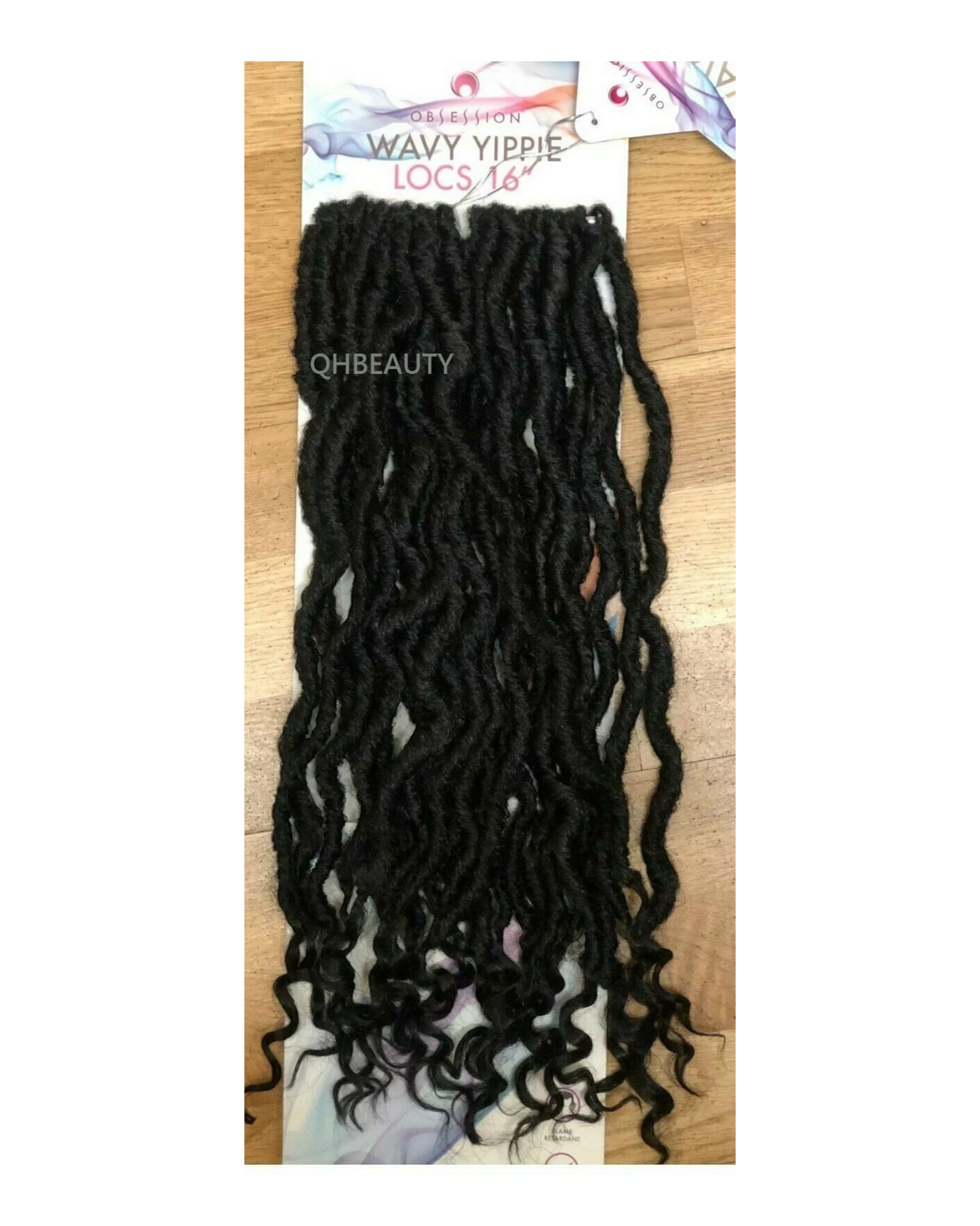 Obsession Synthetic Crochet Braid Hair Extension - Wavy Yippie Locs 16 INCH