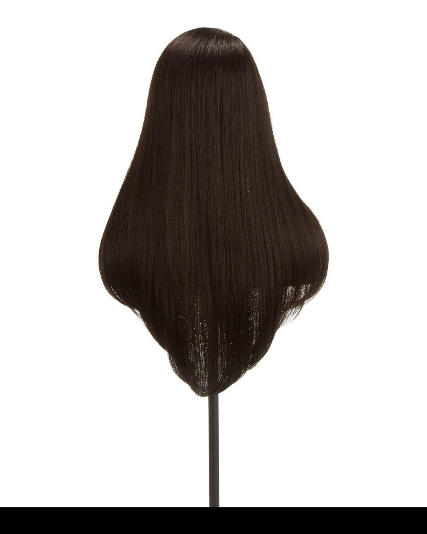 Impression Synthetic Invisible Part Long Straight Lace Front Hair Wig - Destiny