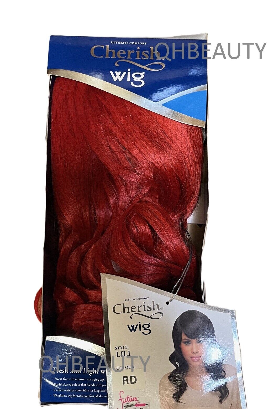 Cherish Synthetic Natural long Curly Hair Wig - LILI