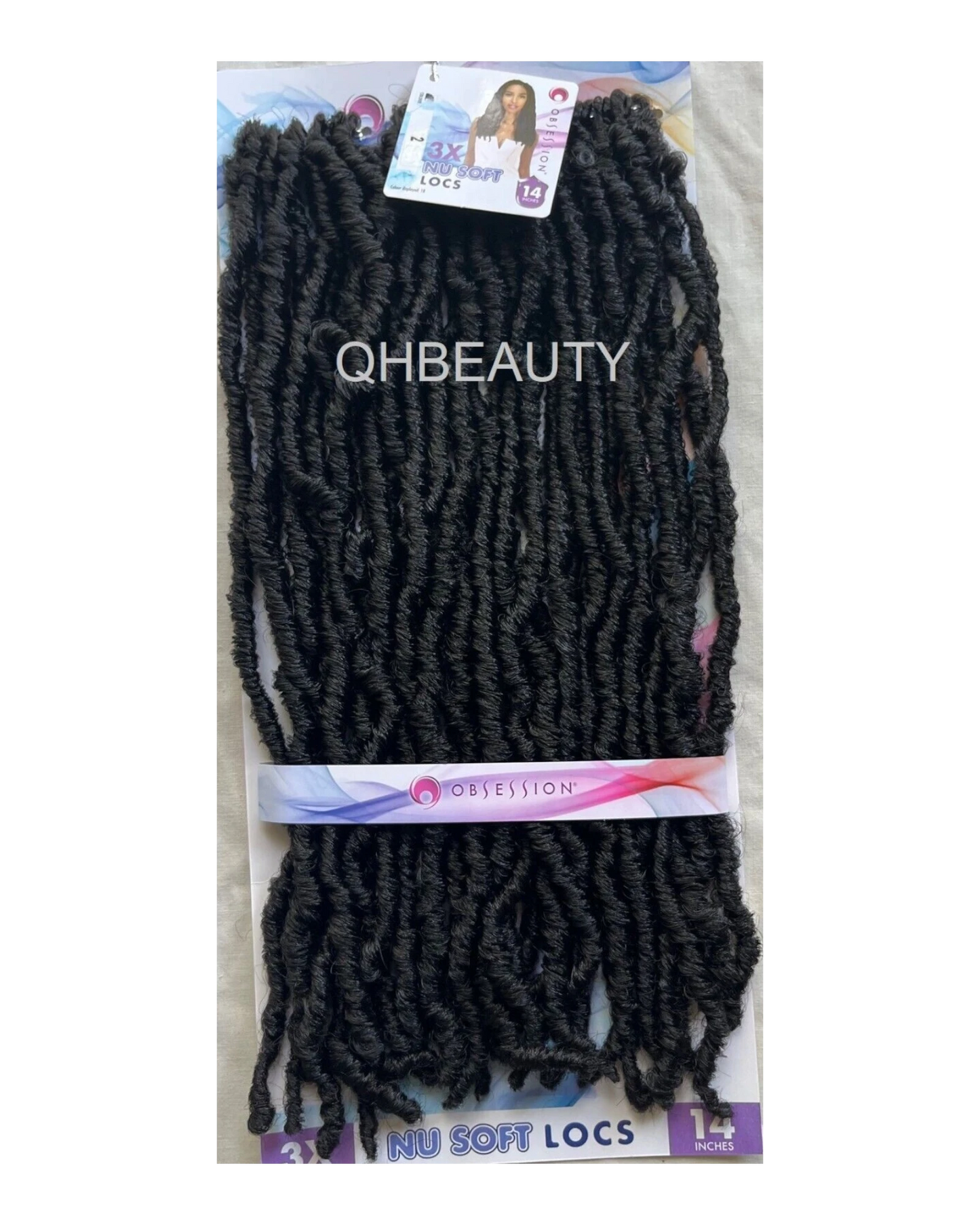 Obsession Synthetic Crochet Pre Looped Braid Hair Extension - NU LOCS 14 INCHES