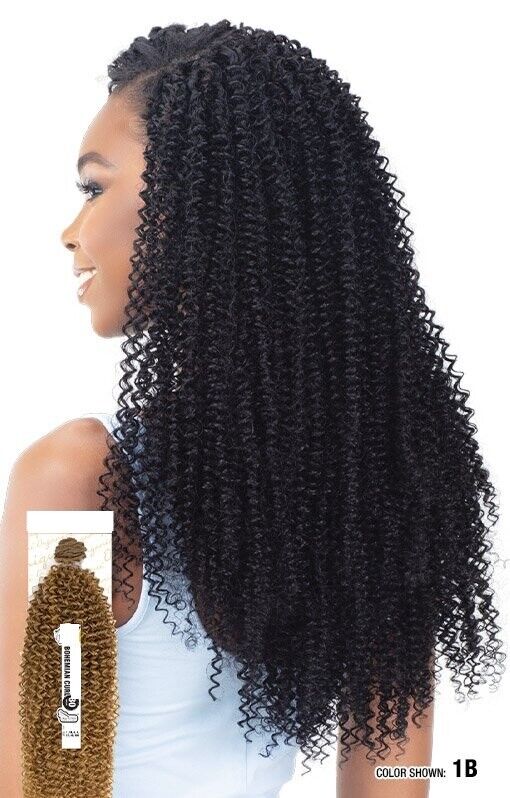 NaturALL SYNTHETIC CURLY HAIR EXTENSION WEAVE - BOHEMIAN CURL WEAVE 30 INCHES