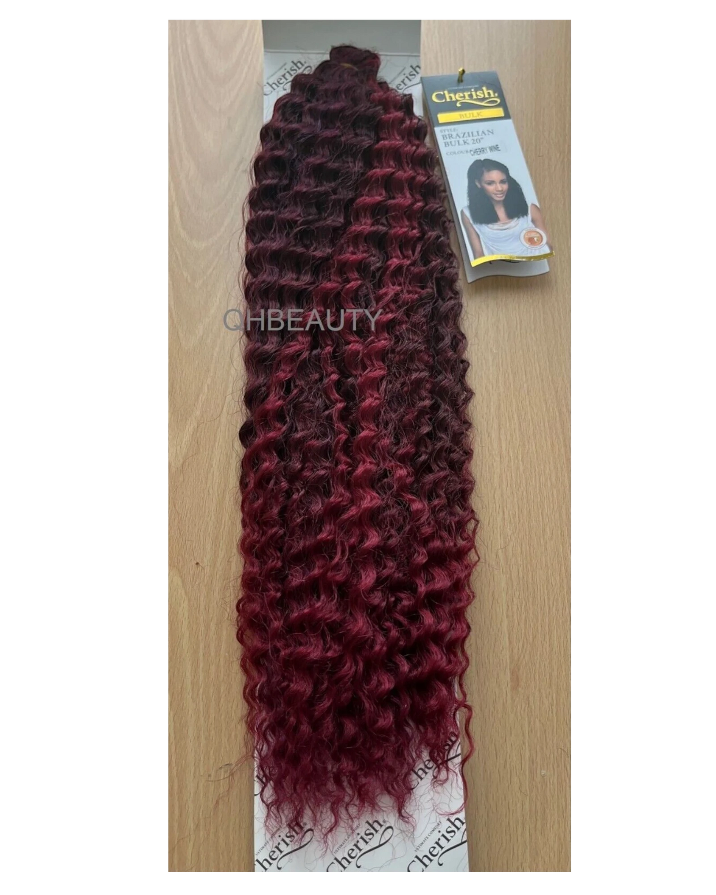 Cherish Synthetic Crochet Braid Curly Hair Extension Style - Brazilian Bulk 20"