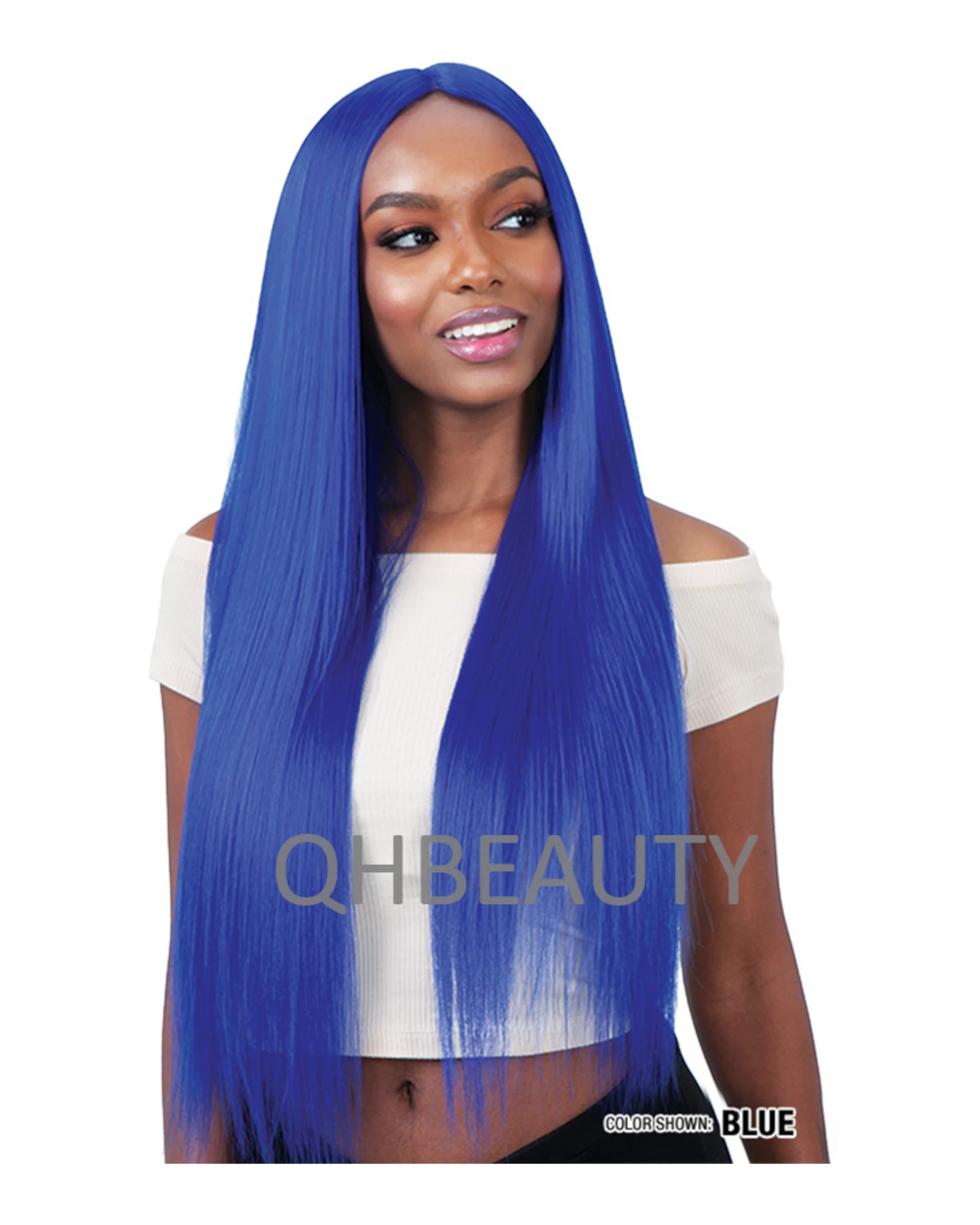NaturALL SYNTHETIC LONG HAIR EXTENSION WEAVE - STRAIGHT TANGLE FREE 24 INCHES