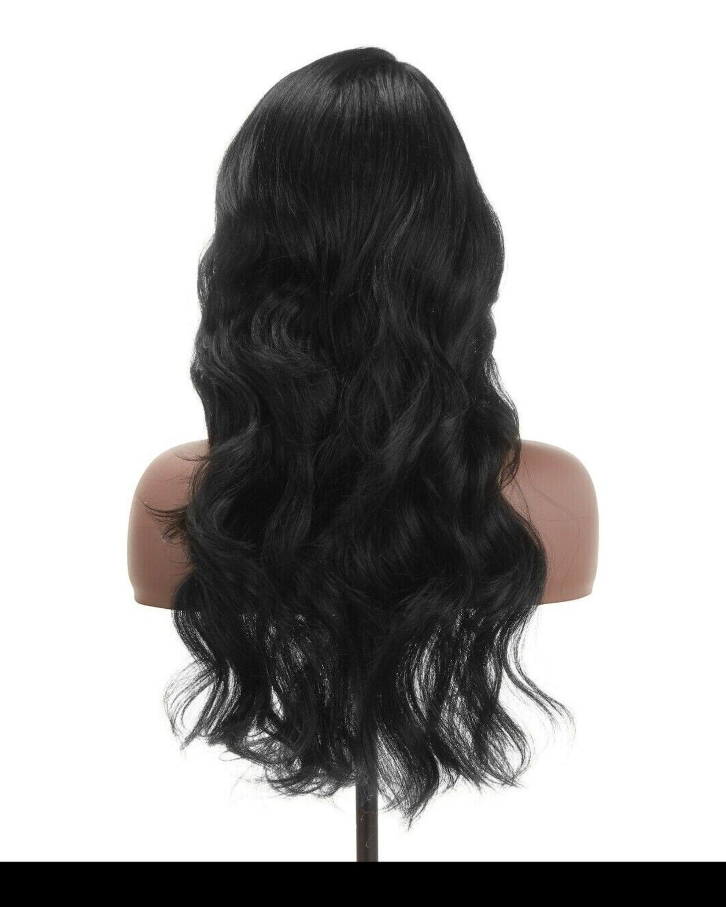 Impression Synthetic Invisible L Part Lace Curly Long Hair Wig - Daisy