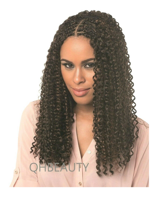 IMPRESSION SYNTHETIC CROCHET CURLY BRAID HAIR EXTENSION - BOHEMIAN 20 INCHS