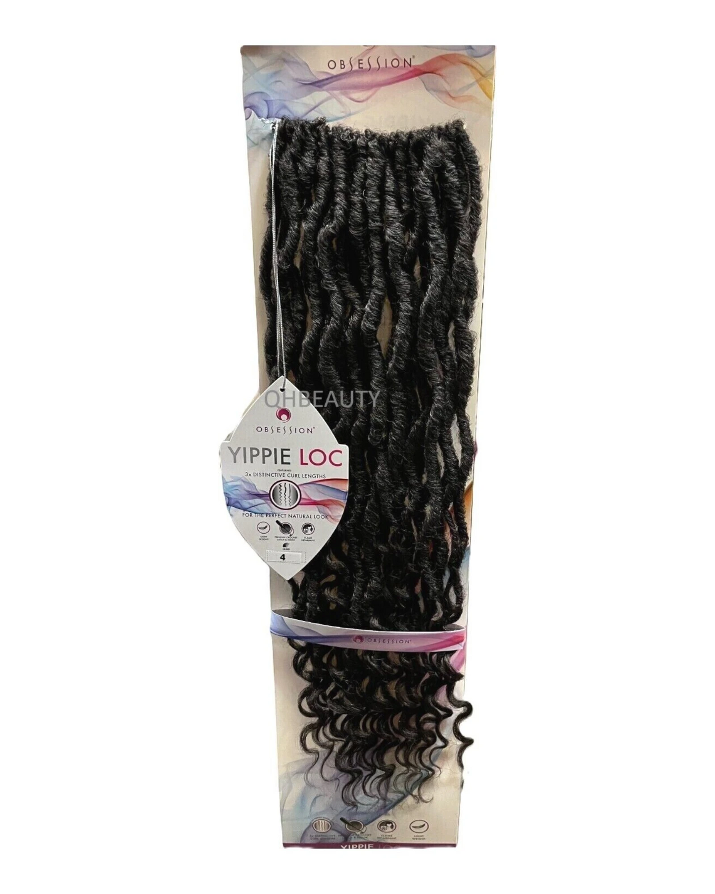 Obsession Synthetic Crochet Long Curly Braid Hair Extension - Yippie Loc