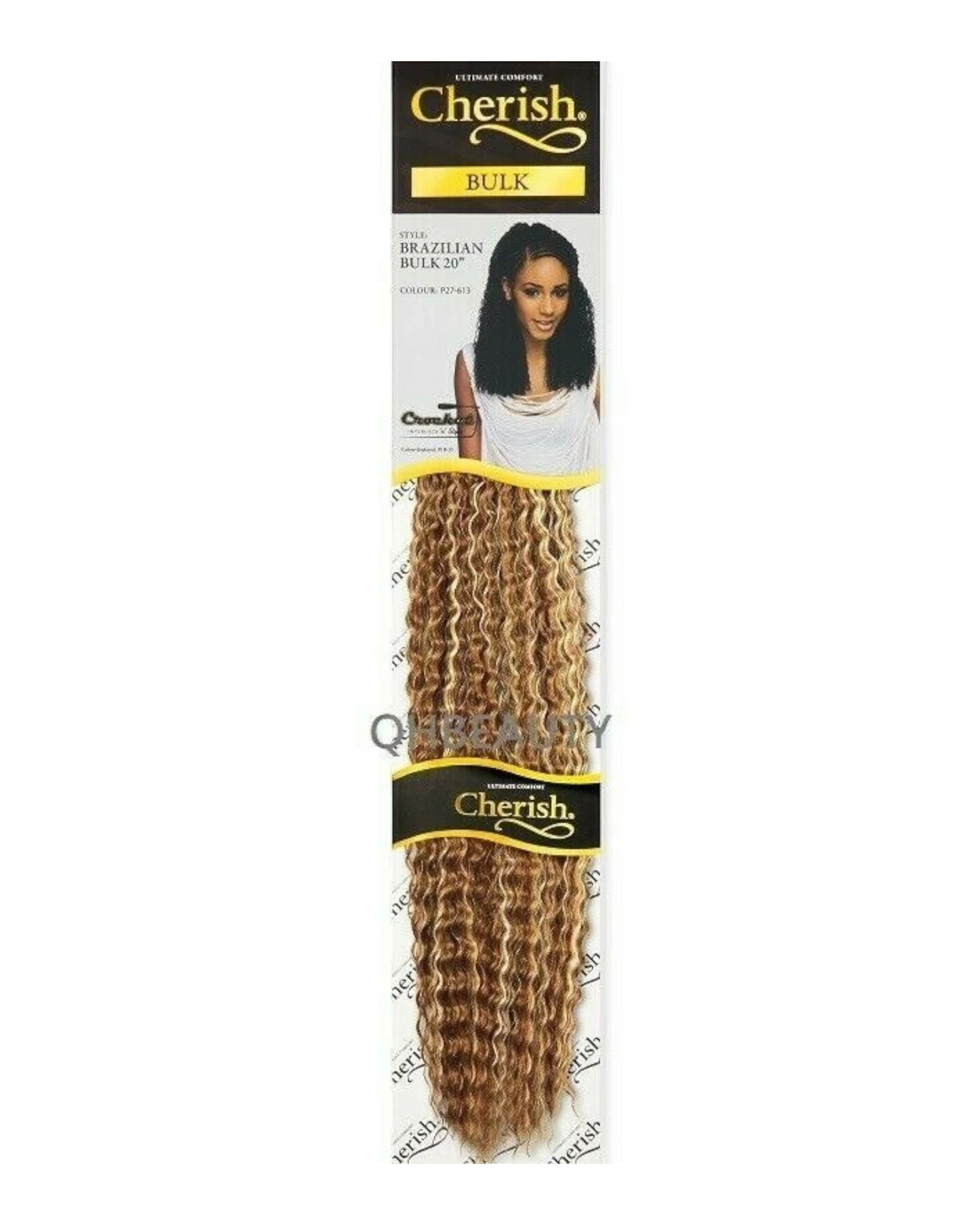 Cherish Synthetic Crochet Braid Curly Hair Extension Style - Brazilian Bulk 20"