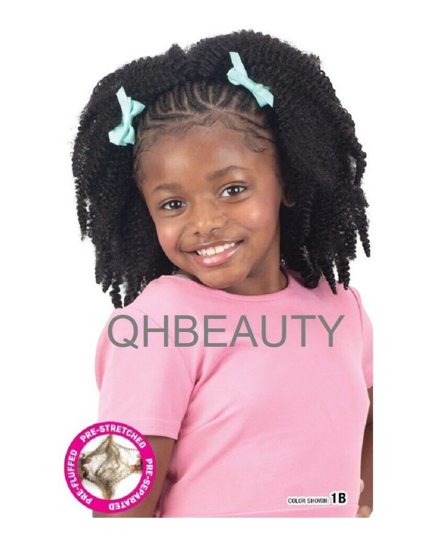 OBSESSION SYNTHETIC KIDS CROCHET BRAID HAIR EXTENSION BULK - POPPIN TWIST 12''