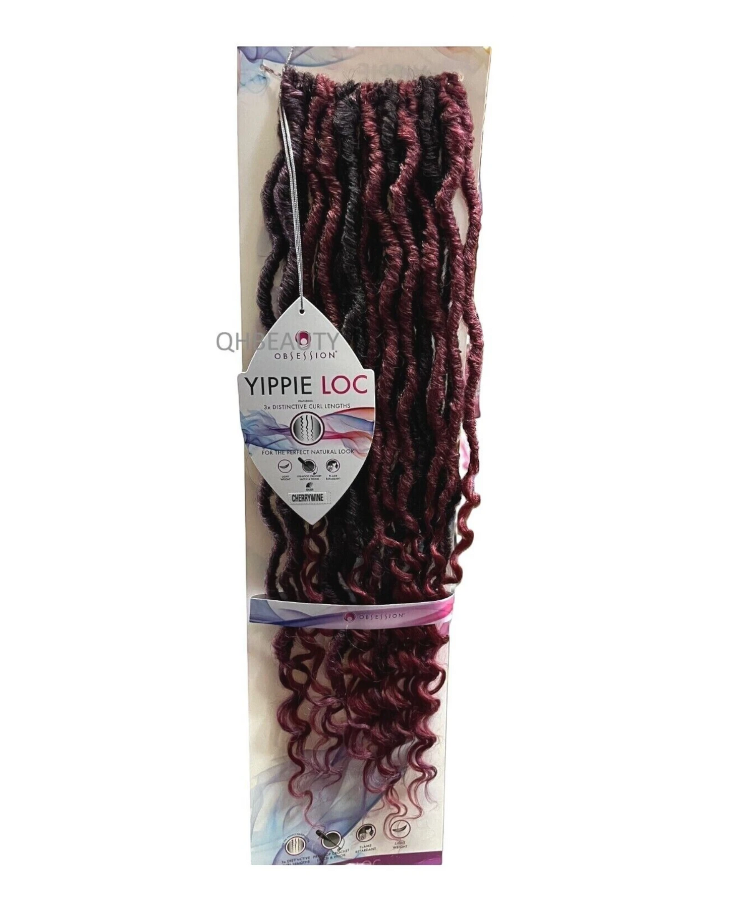 Obsession Synthetic Crochet Long Curly Braid Hair Extension - Yippie Loc