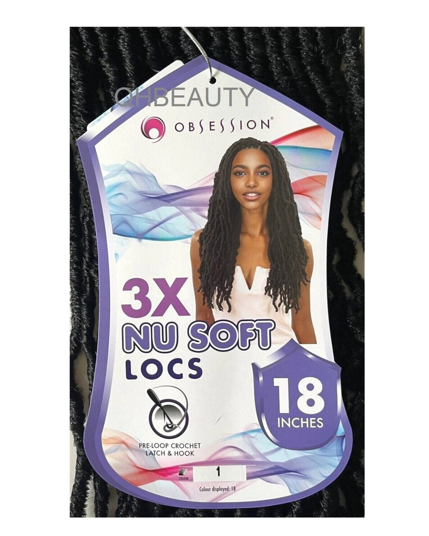 Obsession Synthetic Crochet Pre Looped Braid Hair Extension - NU LOCS 18 INCH