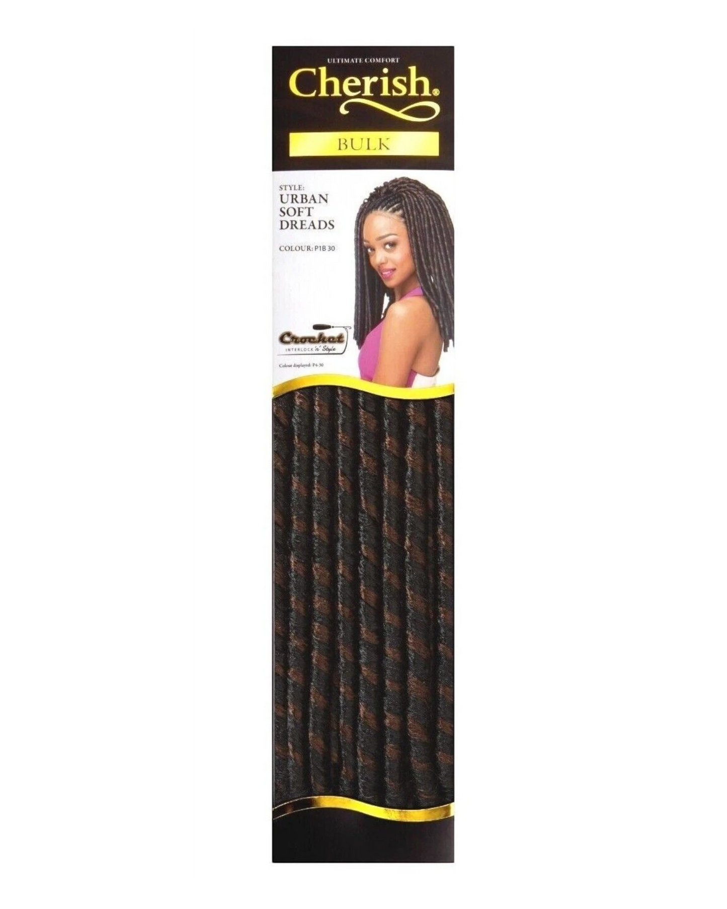 Cherish Synthetic Bulk Crochet Afro Hair Extension braid - URBAN SOFT DREAD