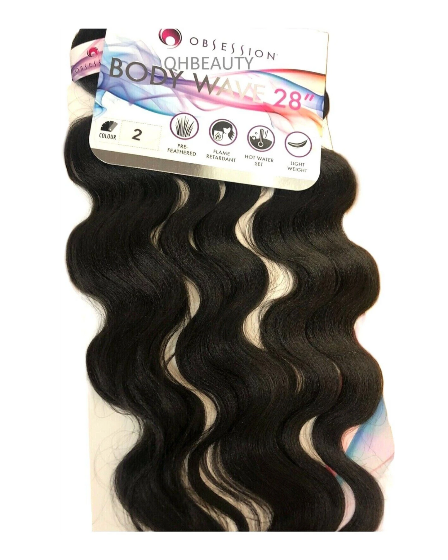 Obsession Synthetic Pre-Stretched Curly Braid Hair Extension - BODY WAVE 28 INCH