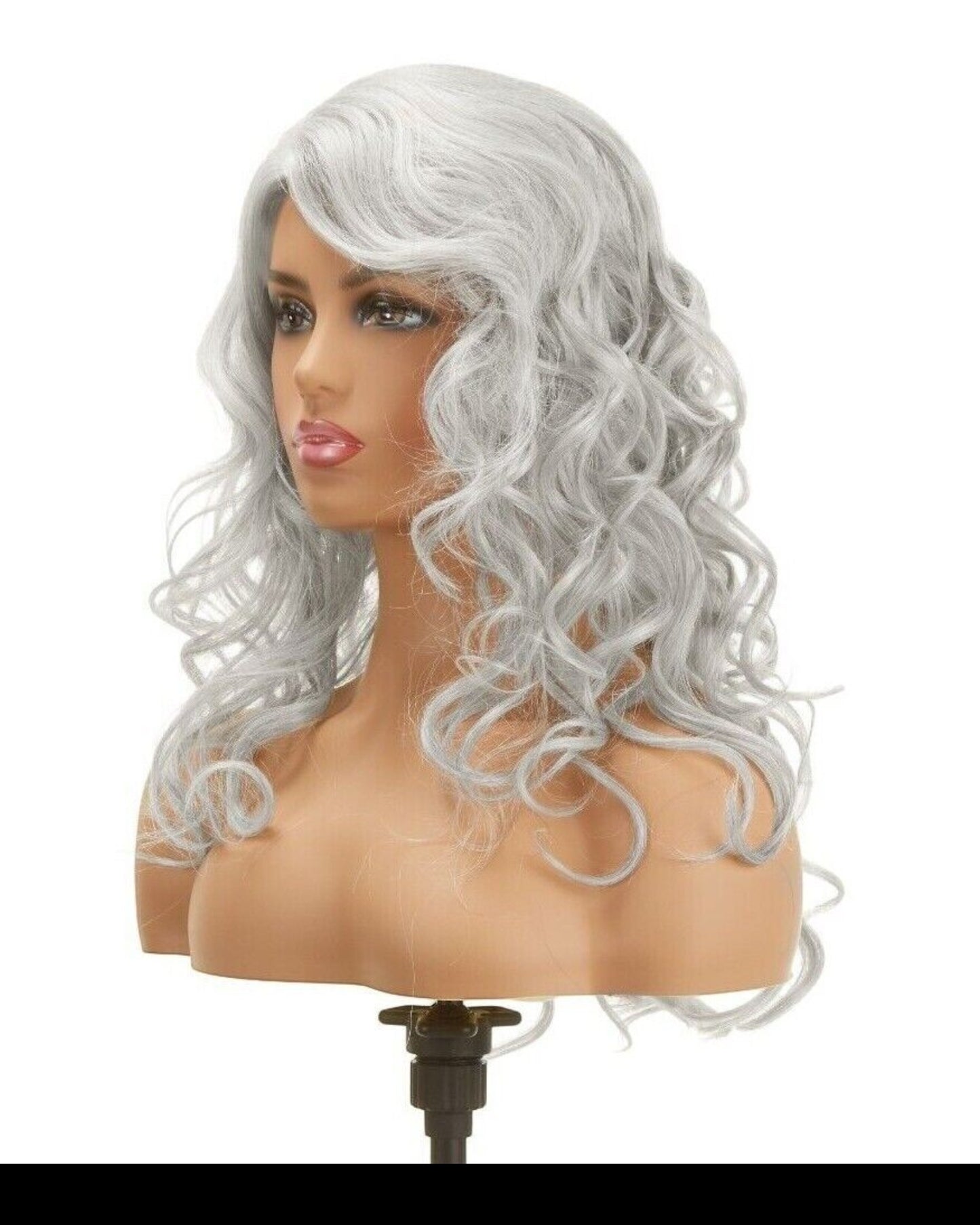 Impression Synthetic Invisible Part Lace Front Long Curly Hair Wig Alexis