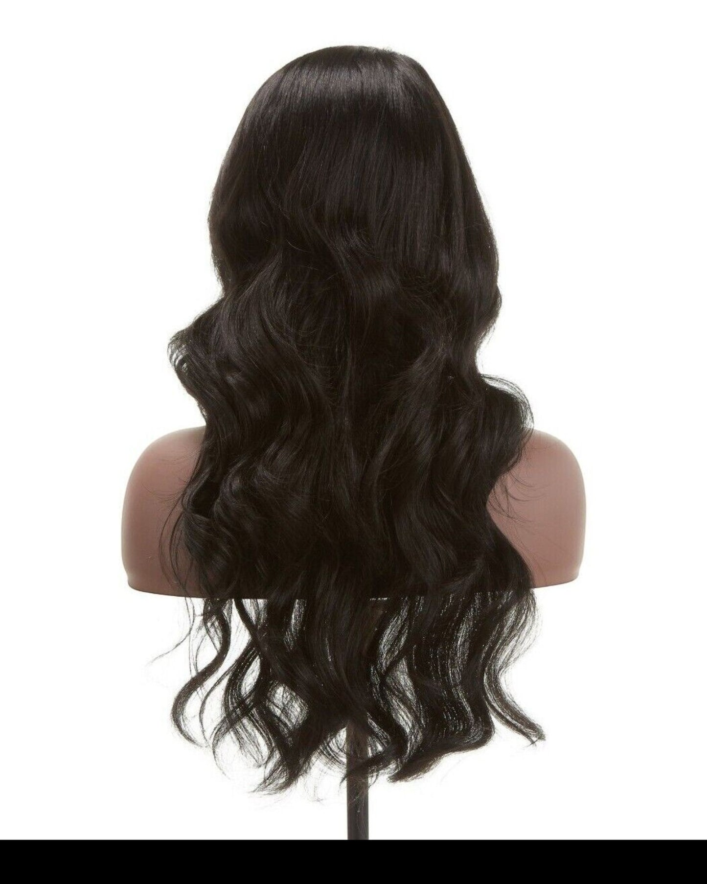 Impression Synthetic Invisible L Part Lace Curly Long Hair Wig - Daisy