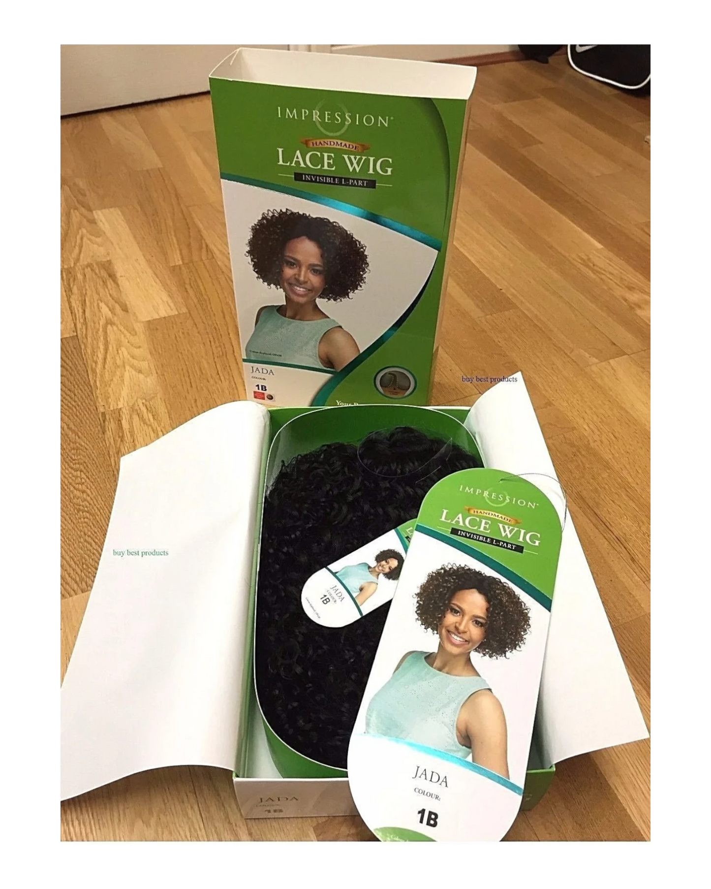 Impression invisible L Part Lace Curly Hair Wig JADA ( Freetress Equal Copy )