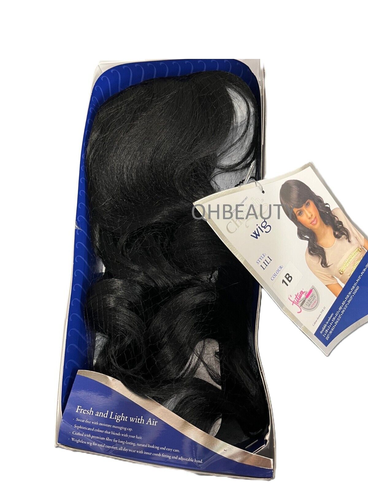 Cherish Synthetic Natural long Curly Hair Wig - LILI