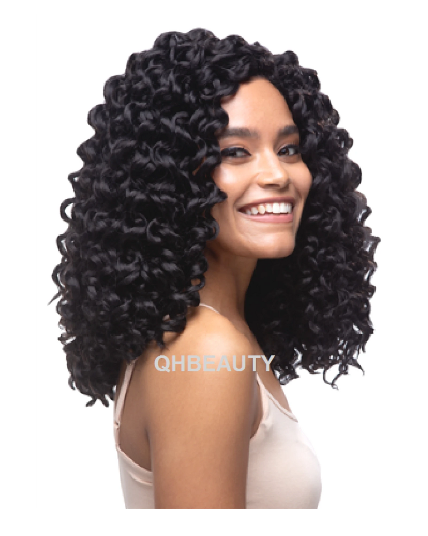 Obsession Synthetic Crochet Braid Curly Hair Extension - Spanish Curl 14 INCH