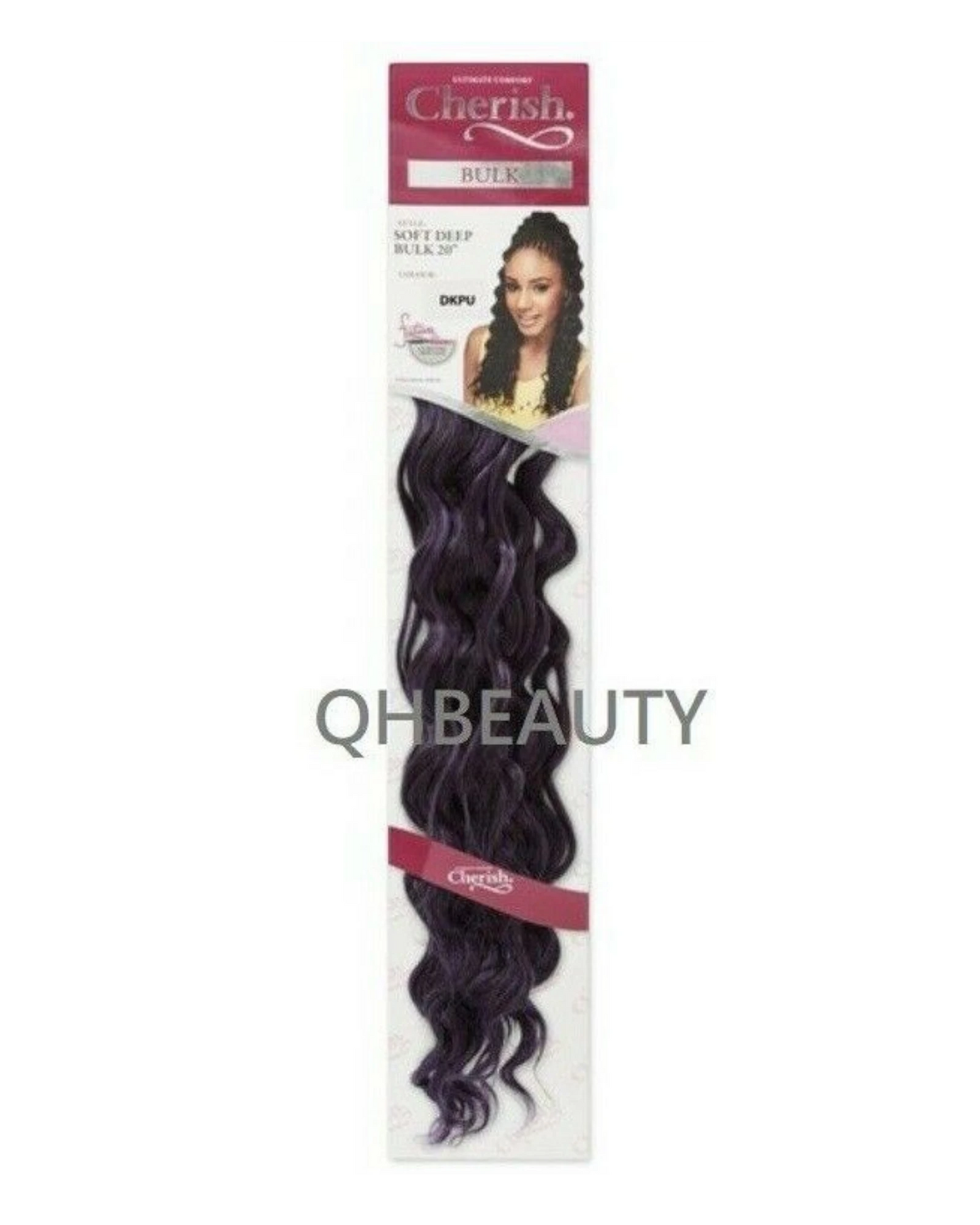 CHERISH SYNTHETIC BULK CROCHET HAIR EXTENSION BRAIDS - SOFT DEEP 20 INCH