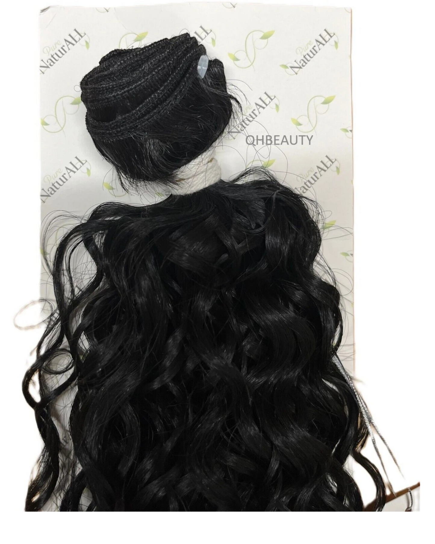 NaturALL SYNTHETIC LONG CURLY HAIR EXTENSION WEAVE -BEACH CURL 30 INCHES