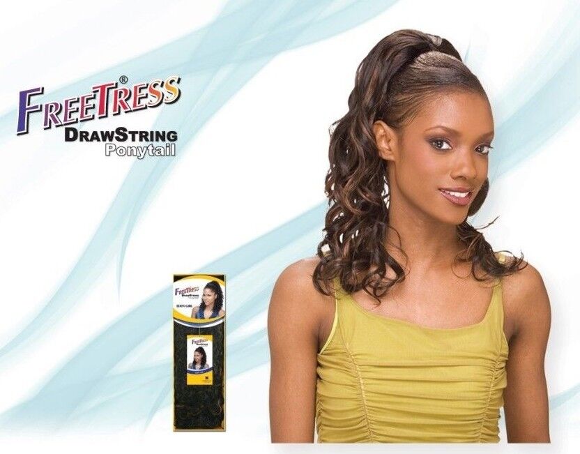 SNG FREETRESS EQUAL DRAWSTRING CURLY HAIR PONYTAIL- ONTARIO GIRL