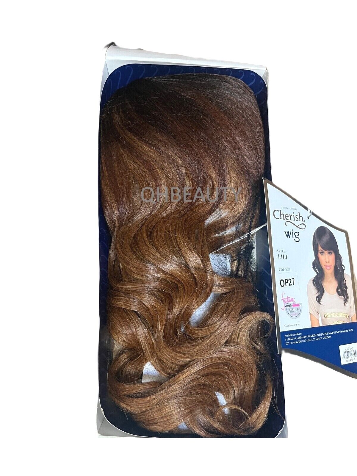 Cherish Synthetic Natural long Curly Hair Wig - LILI