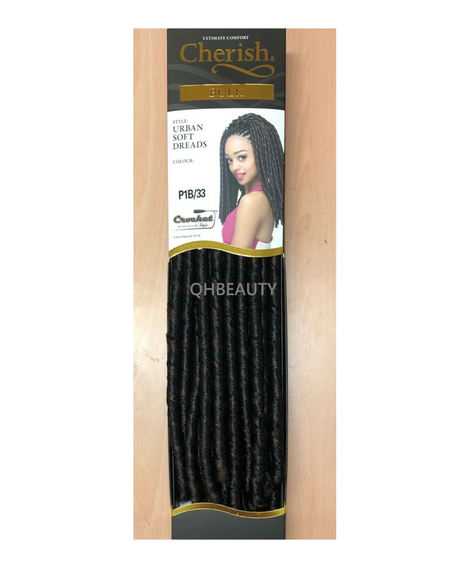 Cherish Synthetic Bulk Crochet Afro Hair Extension braid - URBAN SOFT DREAD