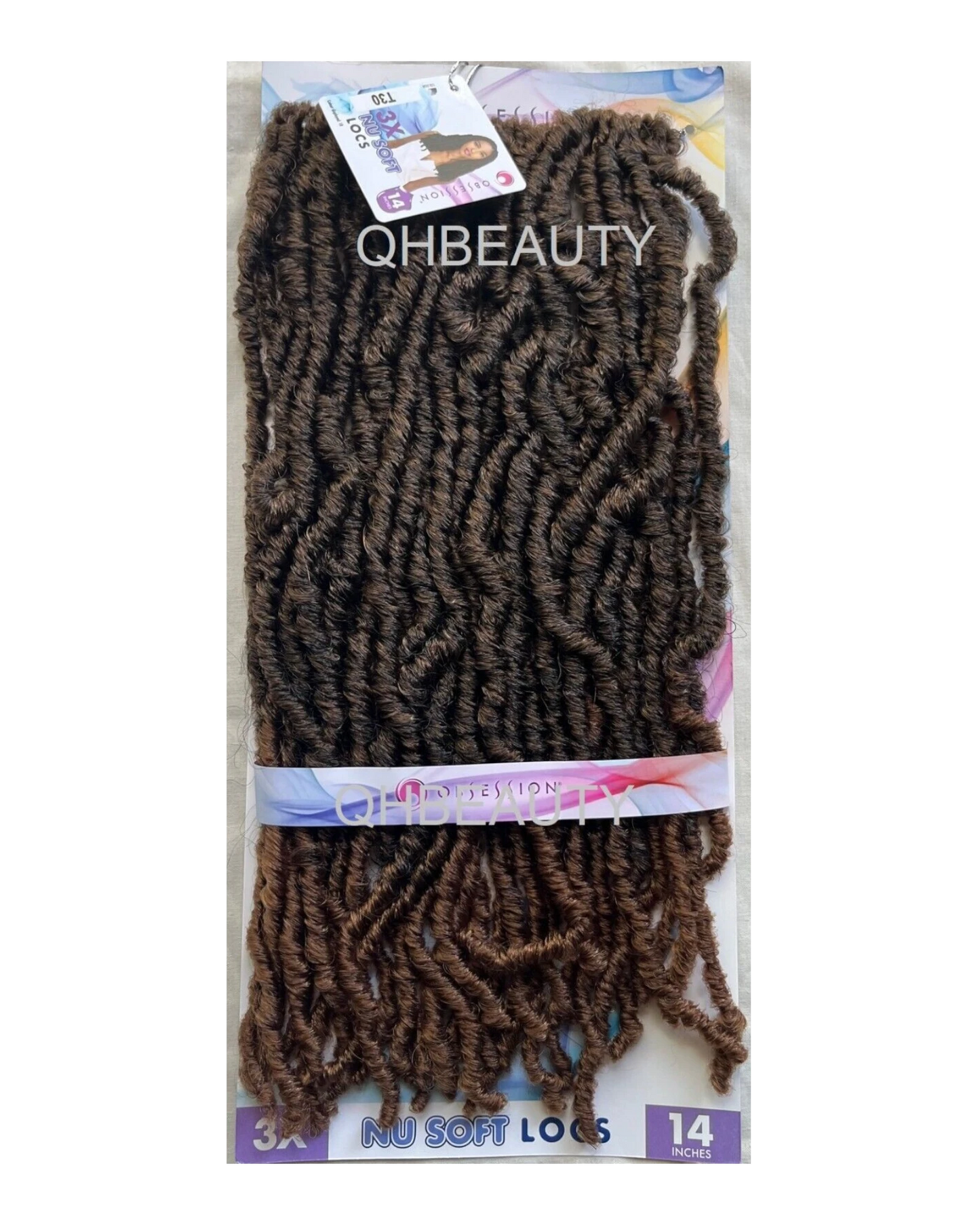 Obsession Synthetic Crochet Pre Looped Braid Hair Extension - NU LOCS 14 INCHES