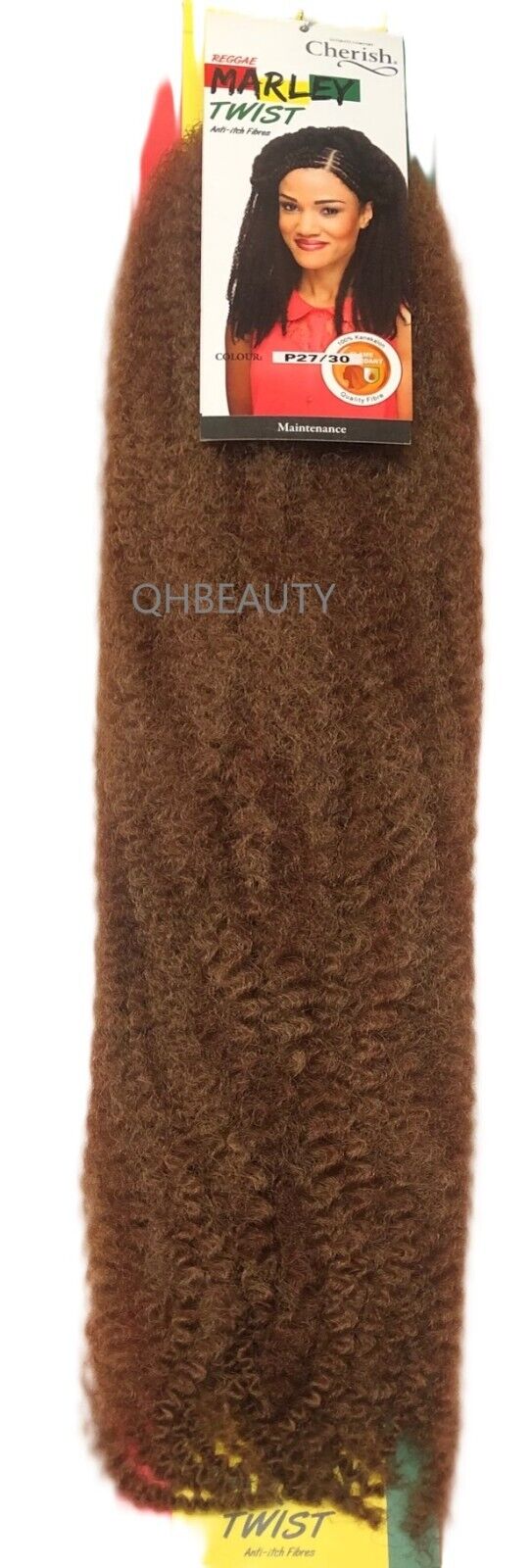 Cherish Synthetic Afro Kinky Cuban Anti itch Hair Extension  Marley Twist Braid