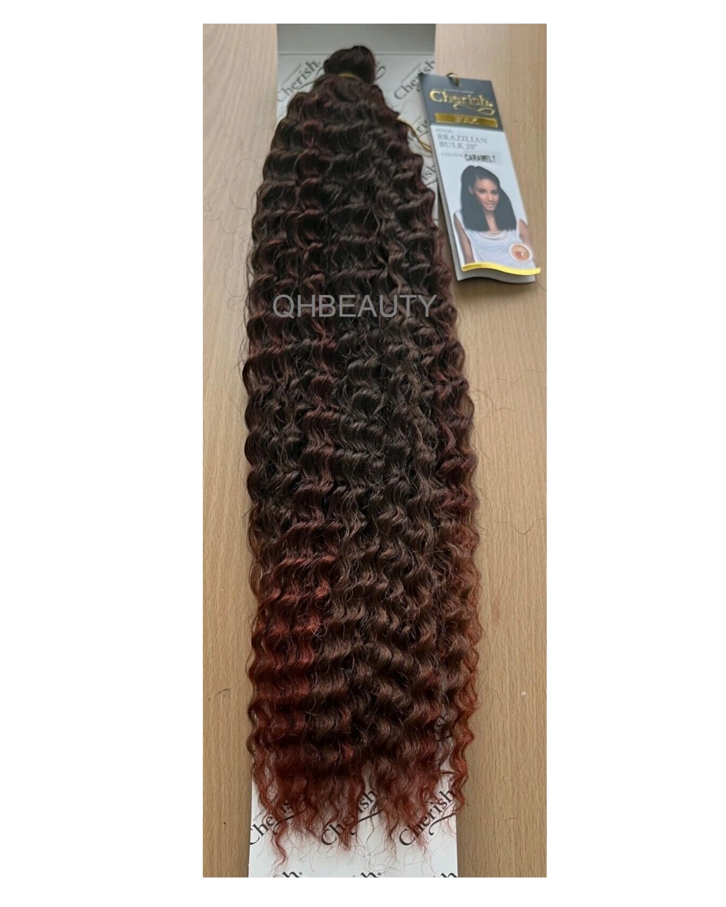 Cherish Synthetic Crochet Braid Curly Hair Extension Style - Brazilian Bulk 20"