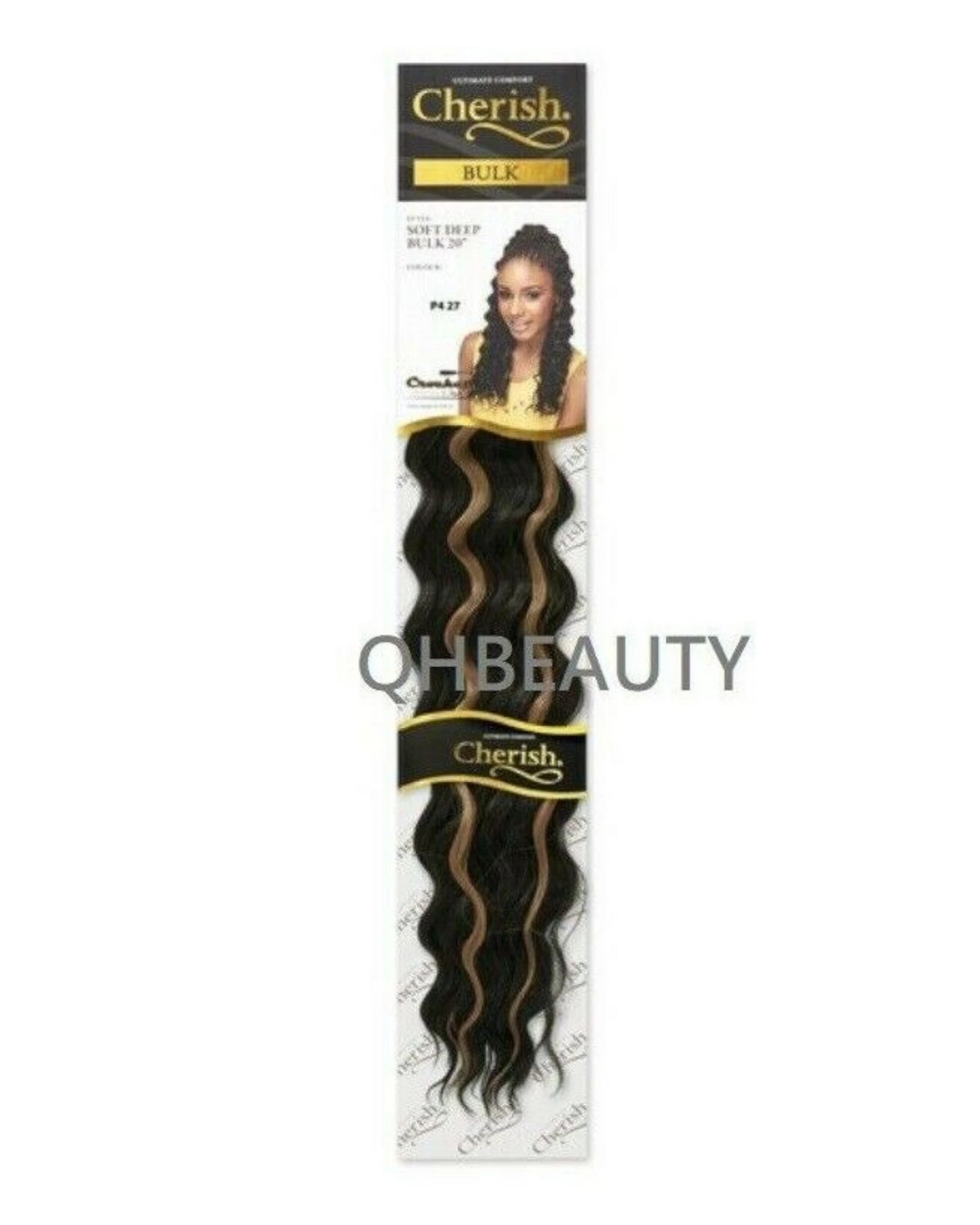 CHERISH SYNTHETIC BULK CROCHET HAIR EXTENSION BRAIDS - SOFT DEEP 20 INCH
