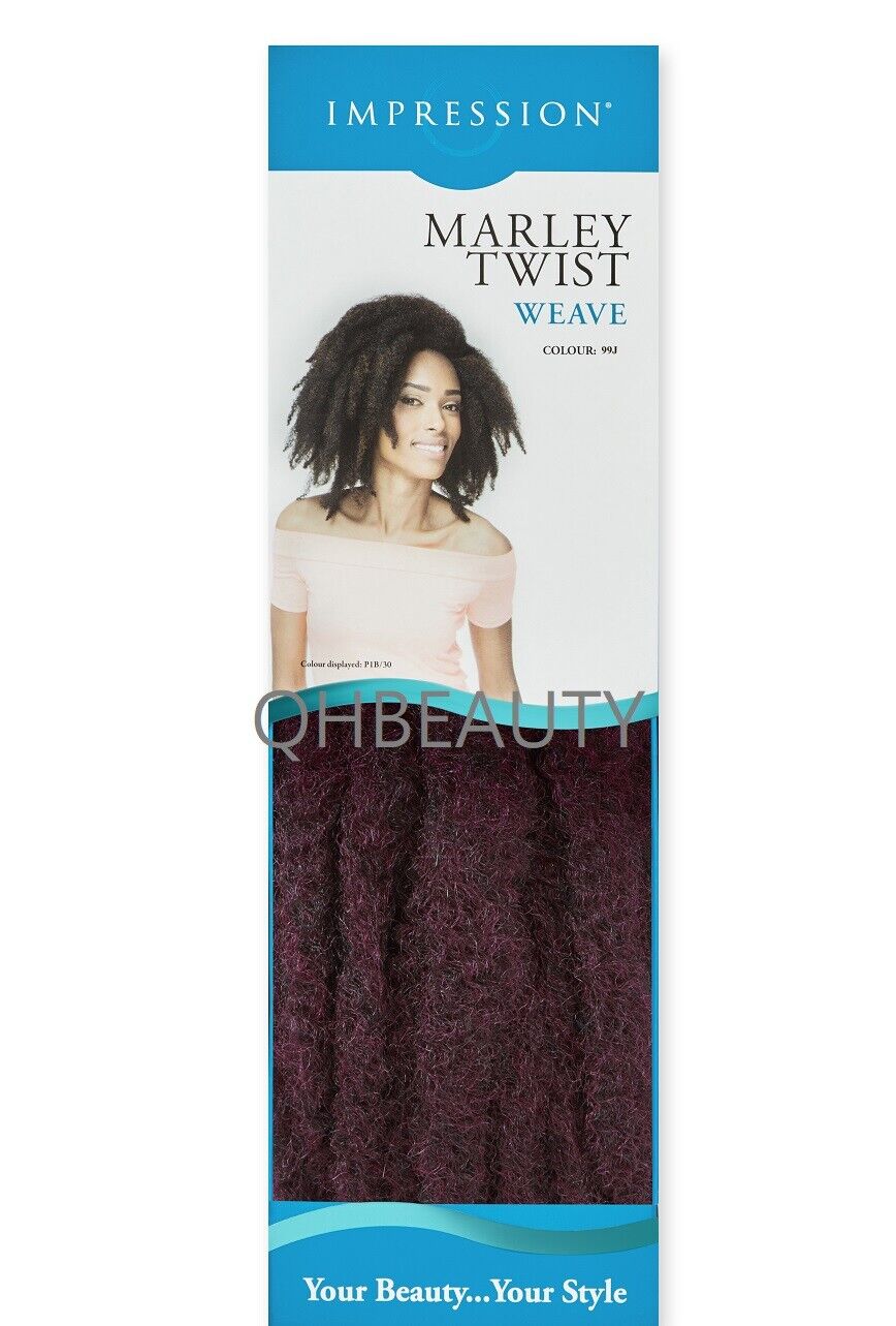 IMPRESSION SYNTHETIC AFRO CUBAN HAIR EXTENSIONS - MARLEY TWIST WEAVE