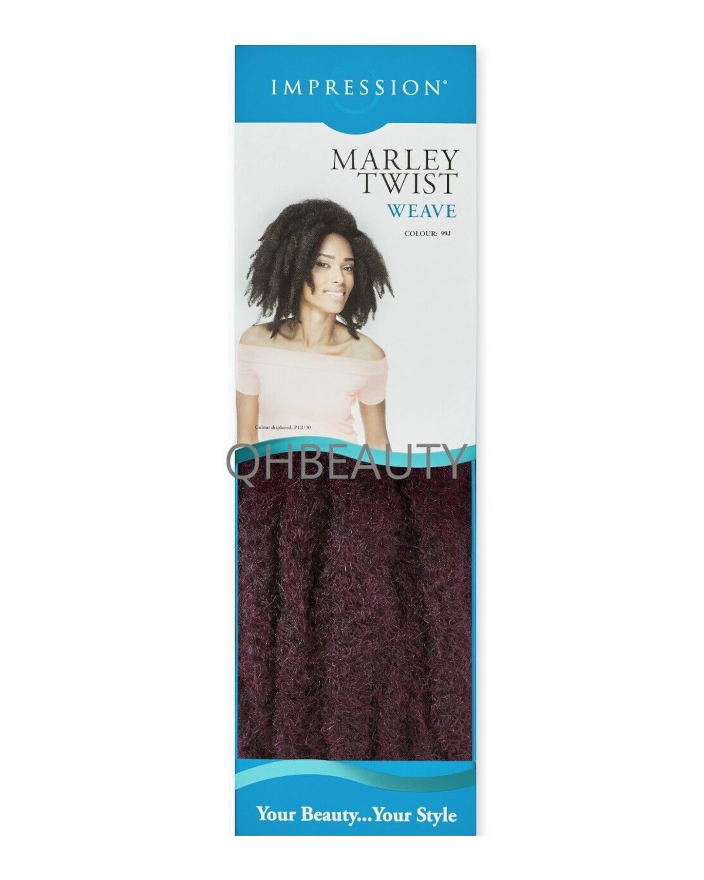 IMPRESSION SYNTHETIC AFRO CUBAN HAIR EXTENSIONS - MARLEY TWIST WEAVE