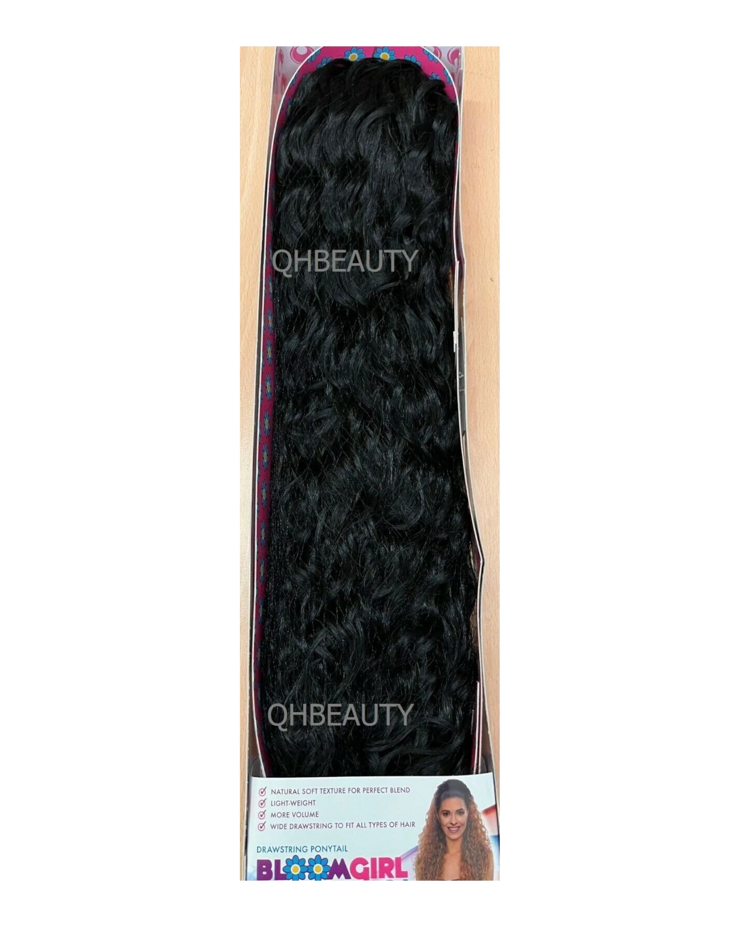 OBSESSION SYNTHETIC DRAWSTRING CURLY LONG HAIR PONYTAIL - BLOOM GIRL 20''  30''