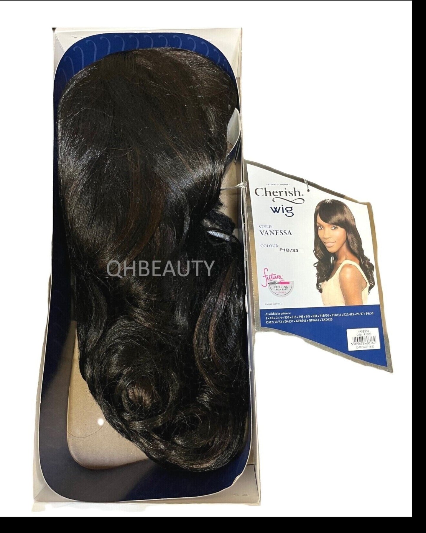 Cherish Synthetic Long Curly Natural Looking Easy Care Hair Wig - VANESSA