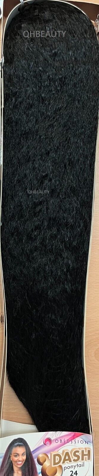 OBSESSION SYNTHETIC DRAWSTRING LONG CURLY WAVY  HAIR PONYTAIL - DASH 24"