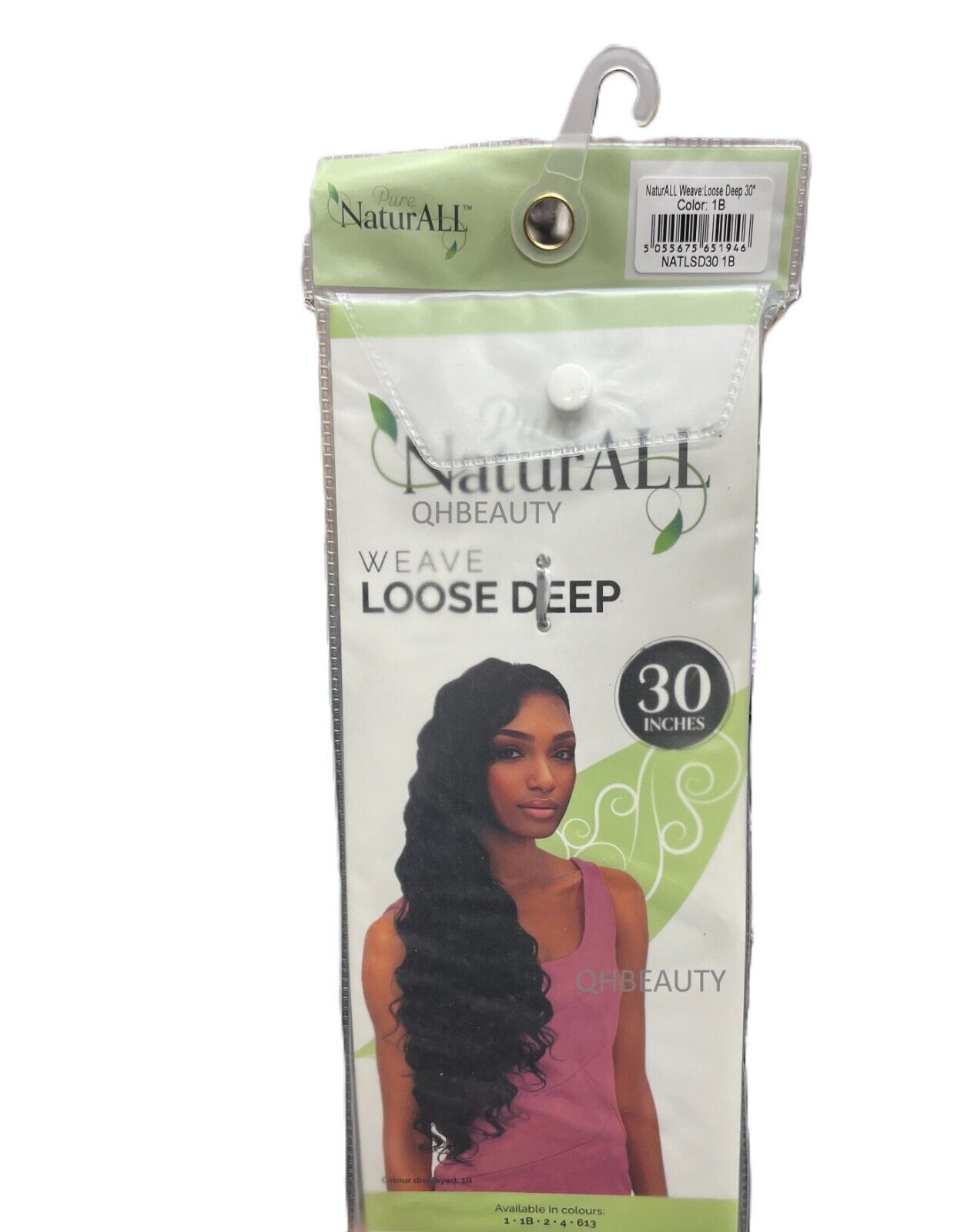 NaturALL SYNTHETIC CURLY LONG HAIR EXTENSION WEAVE - LOOSE DEEP 30 INCHES