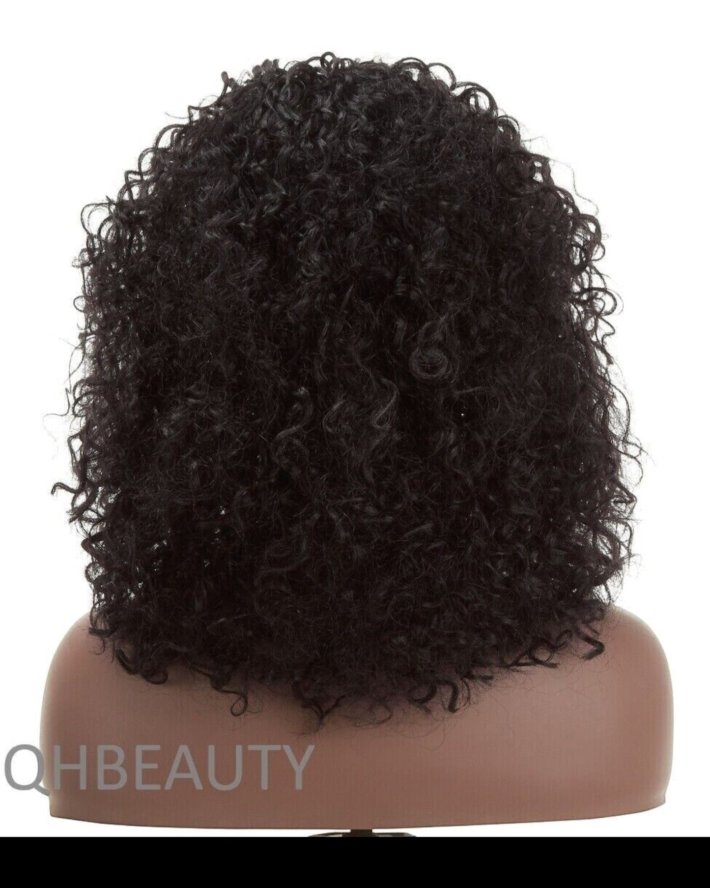 Impression Synthetic Natural Hairline Lace Front Curly Hair Wig - Asmara