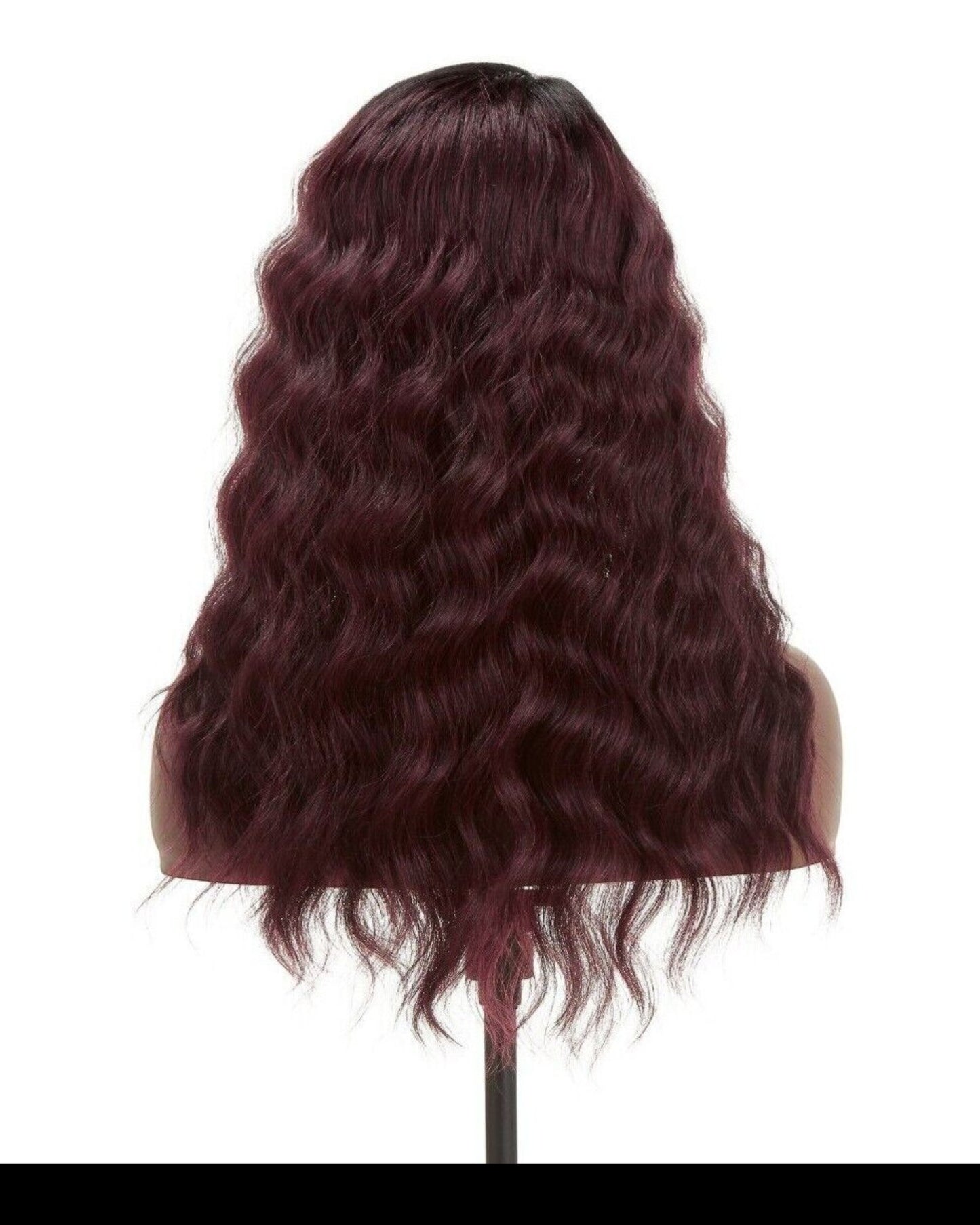 Impression Synthetic Invisible L Part Lace Curly Hair Wig - Alicia