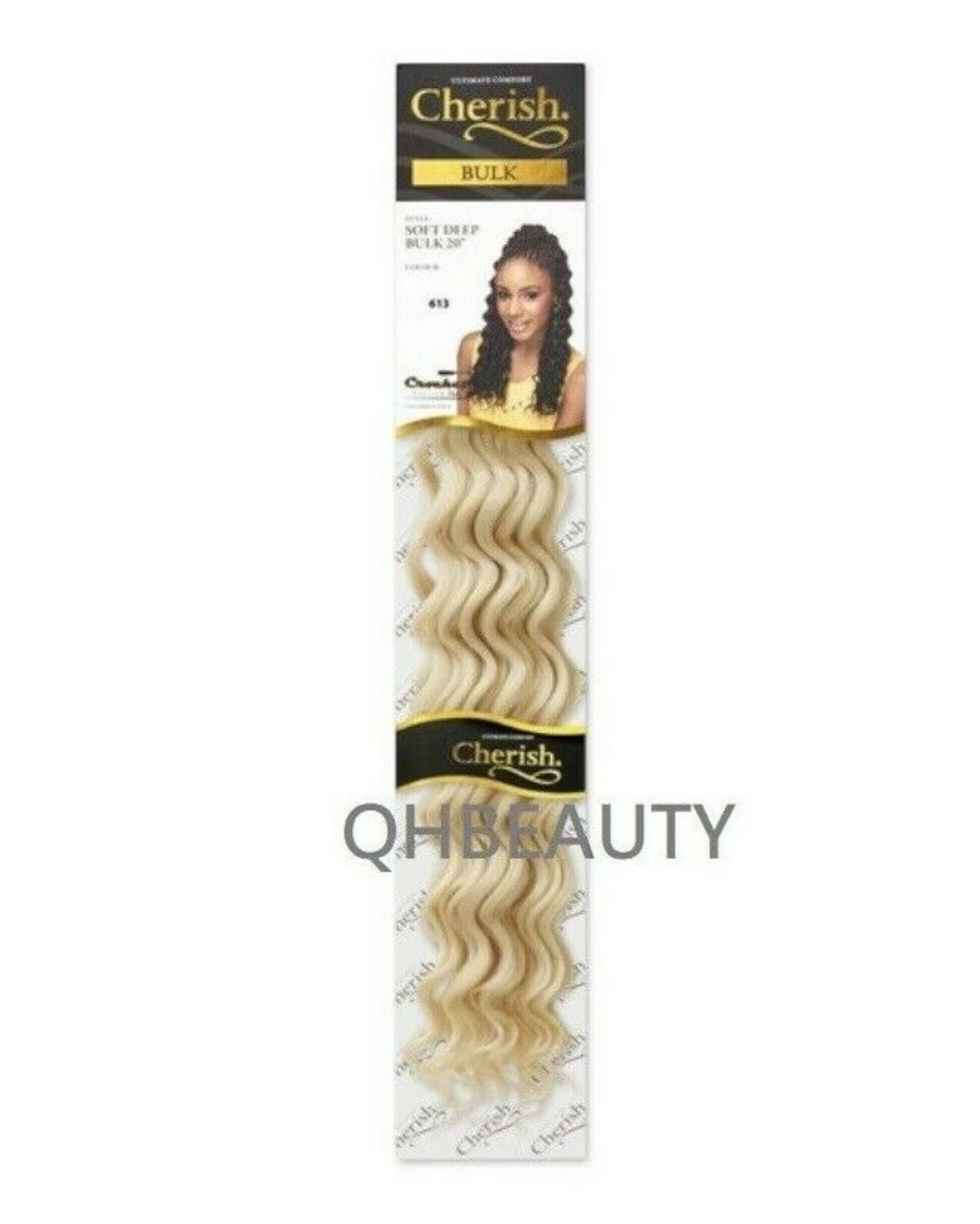 CHERISH SYNTHETIC BULK CROCHET HAIR EXTENSION BRAIDS - SOFT DEEP 20 INCH