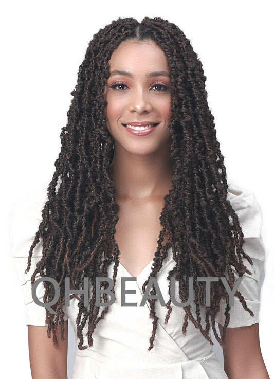 Cherish Synthetic  Pre-Looped Braid Hair Extensions - Butterfly Locs 12" & 18"