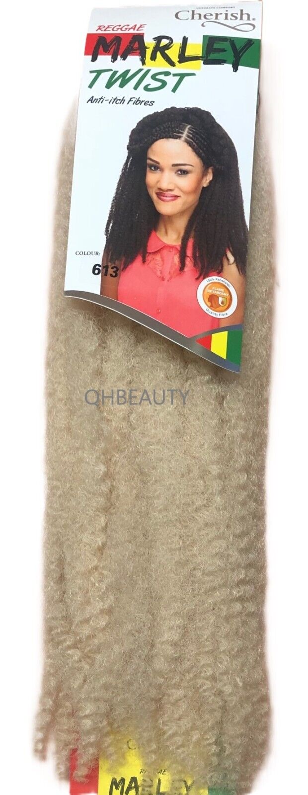 Cherish Synthetic Afro Kinky Cuban Anti itch Hair Extension  Marley Twist Braid