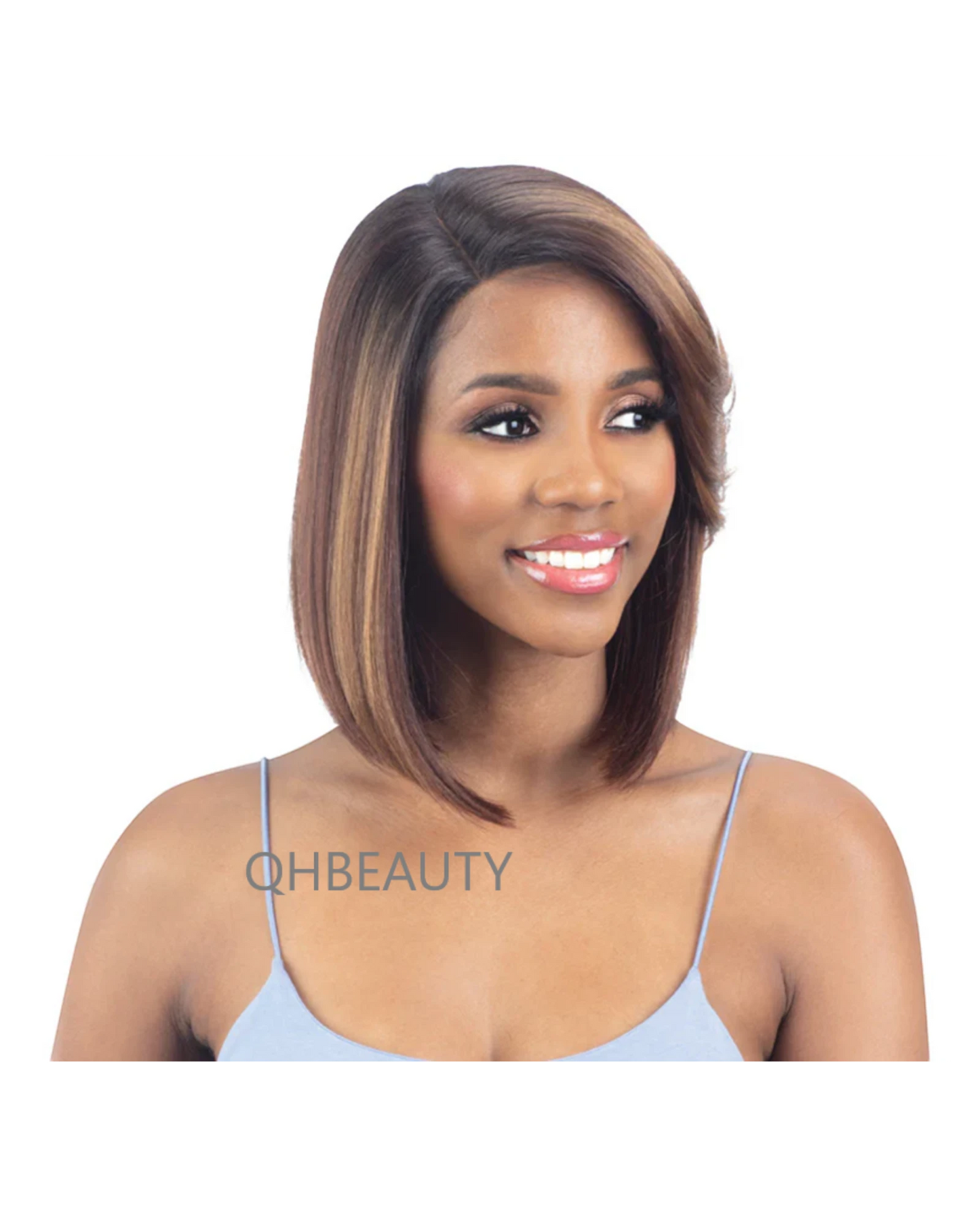 Obsession Synthetic Bob Lace Front Free Part 100% Hand Tied Hair Wig - JULIA