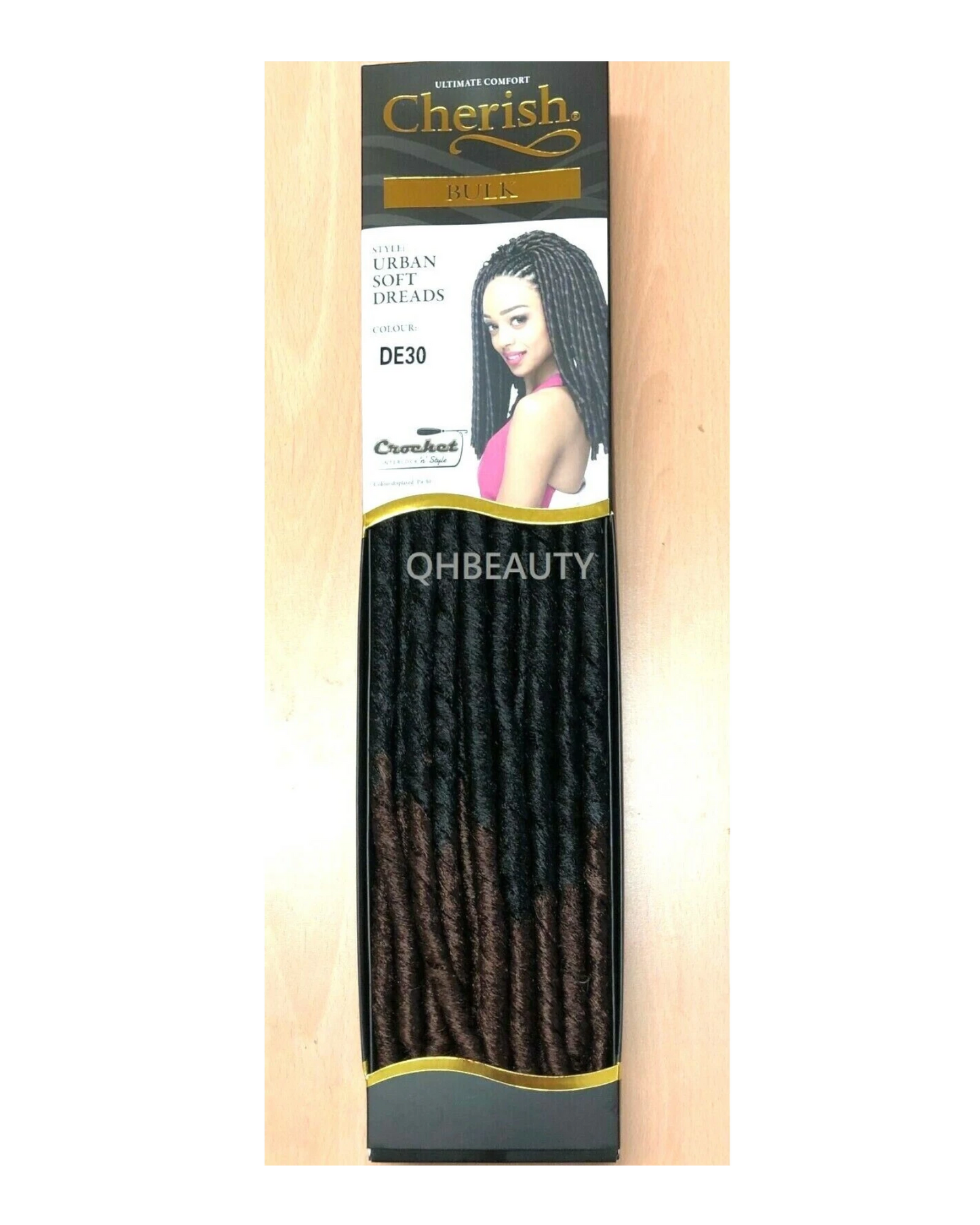 Cherish Synthetic Bulk Crochet Afro Hair Extension braid - URBAN SOFT DREAD