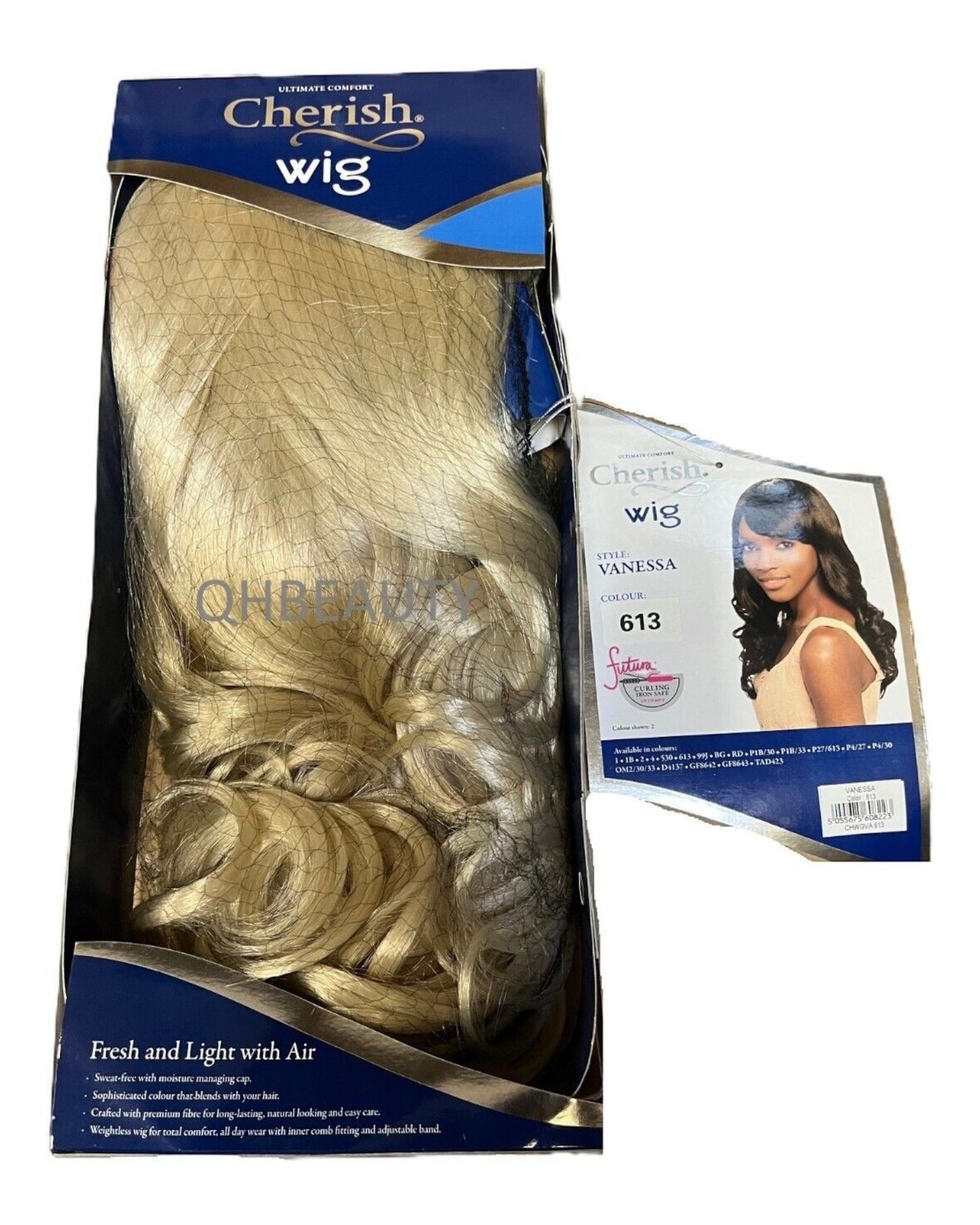 Cherish Synthetic Long Curly Natural Looking Easy Care Hair Wig - VANESSA