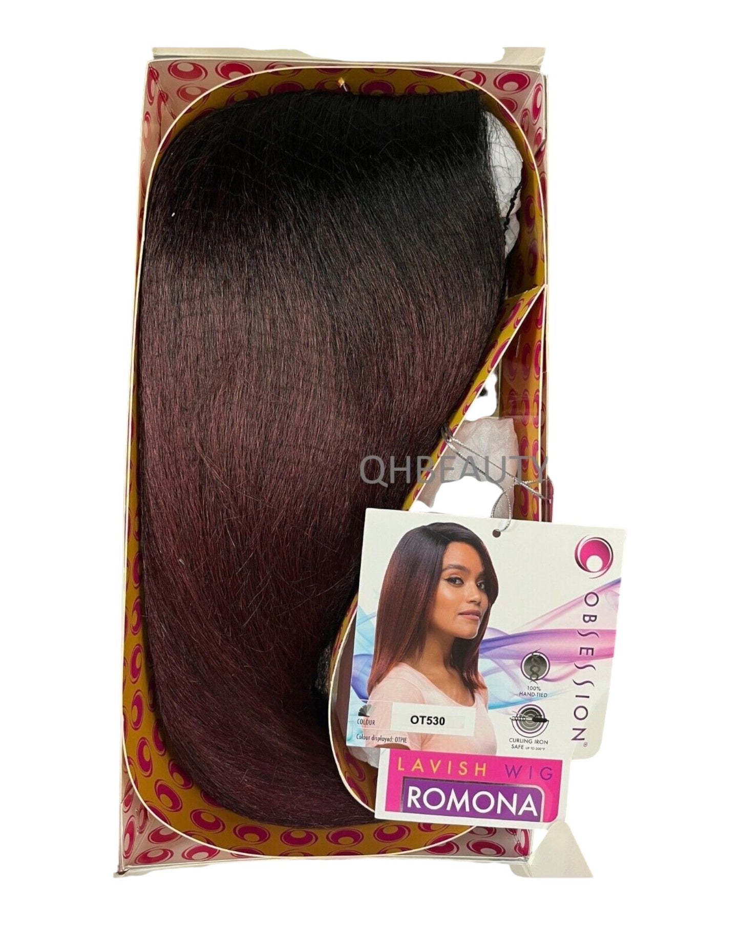 Obsession Synthetic Lavish Straight Yaky Hair Wig - ROMONA
