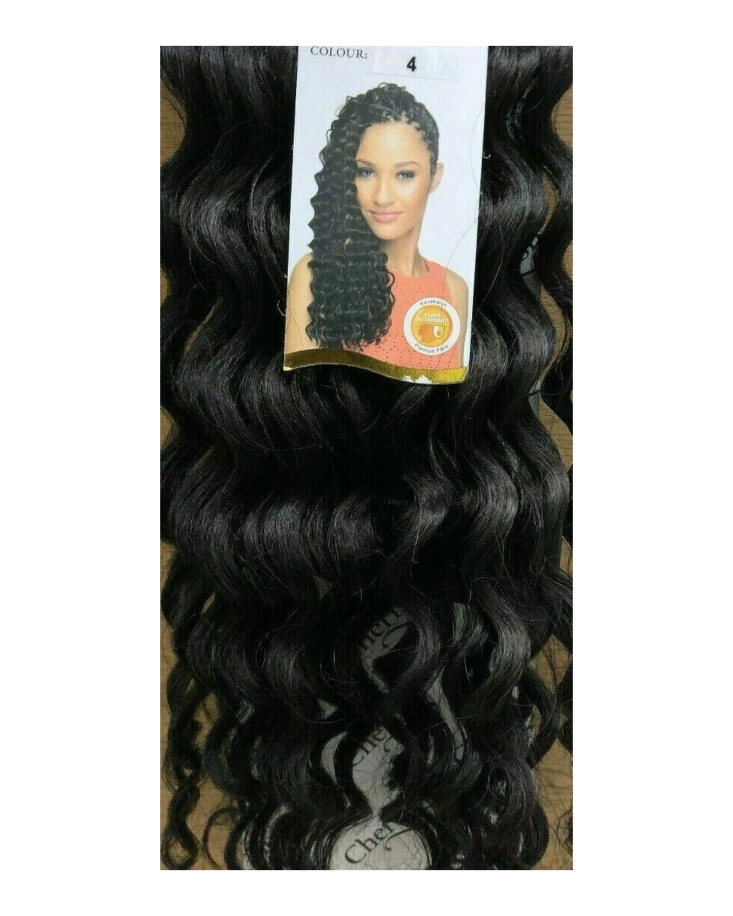 CHERISH SYNTHETIC LONG CURLY HAIR EXTENSION CROCHET BRAIDS - ADORABLE 24 inch7.99