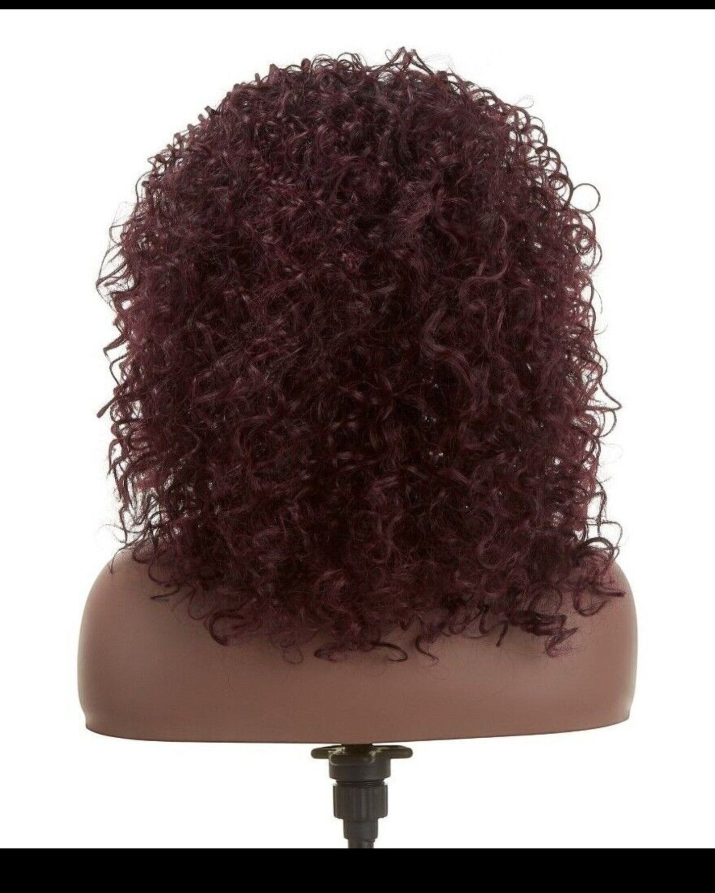 Impression Synthetic Natural Hairline Lace Front Curly Hair Wig - Asmara